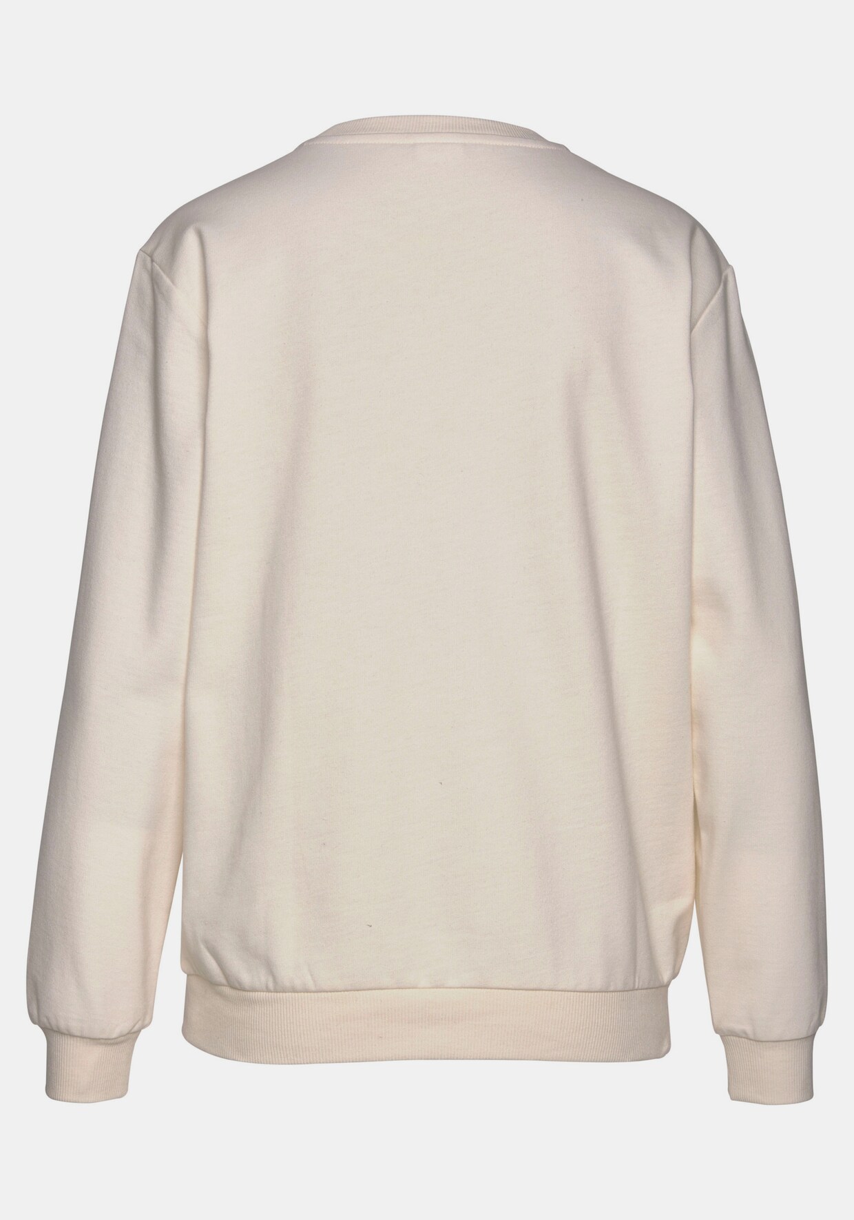LASCANA Sweatshirt - hellbeige-natur-hellrosa