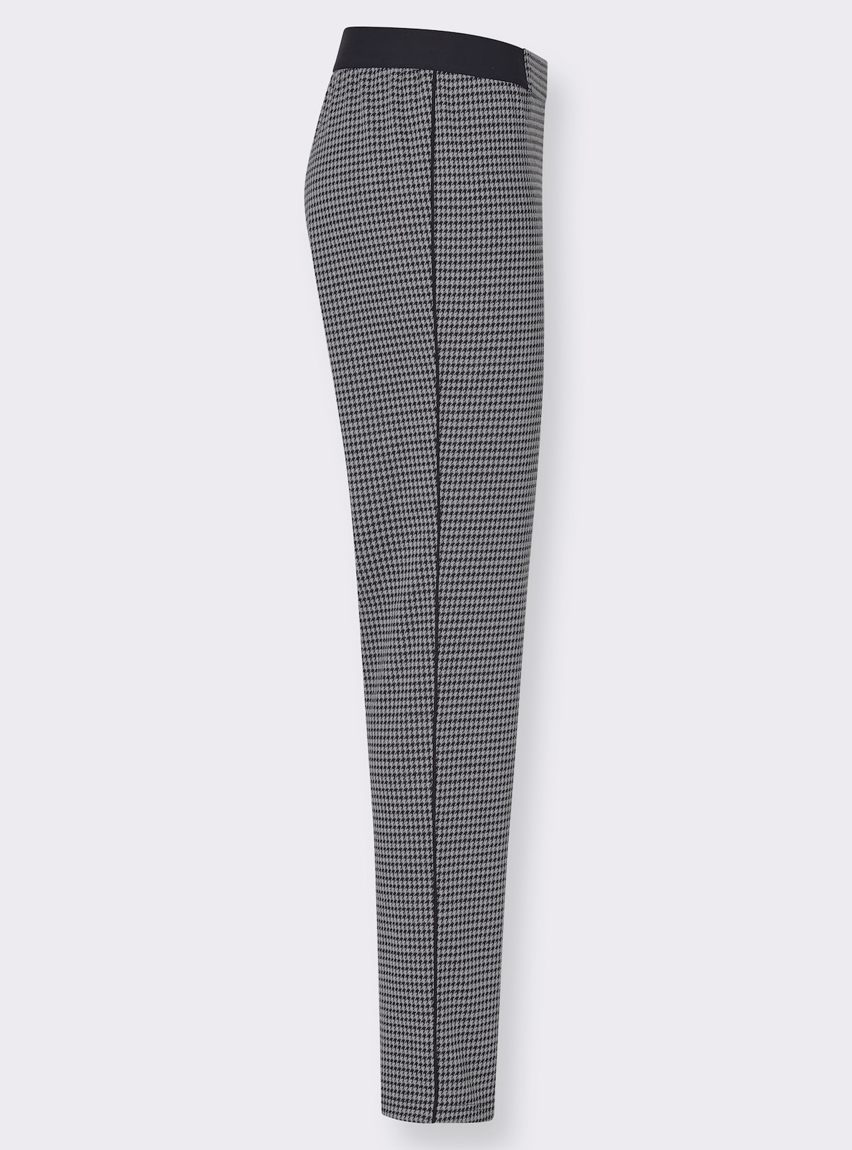 Funkční kalhoty - černá-bílá-vzor