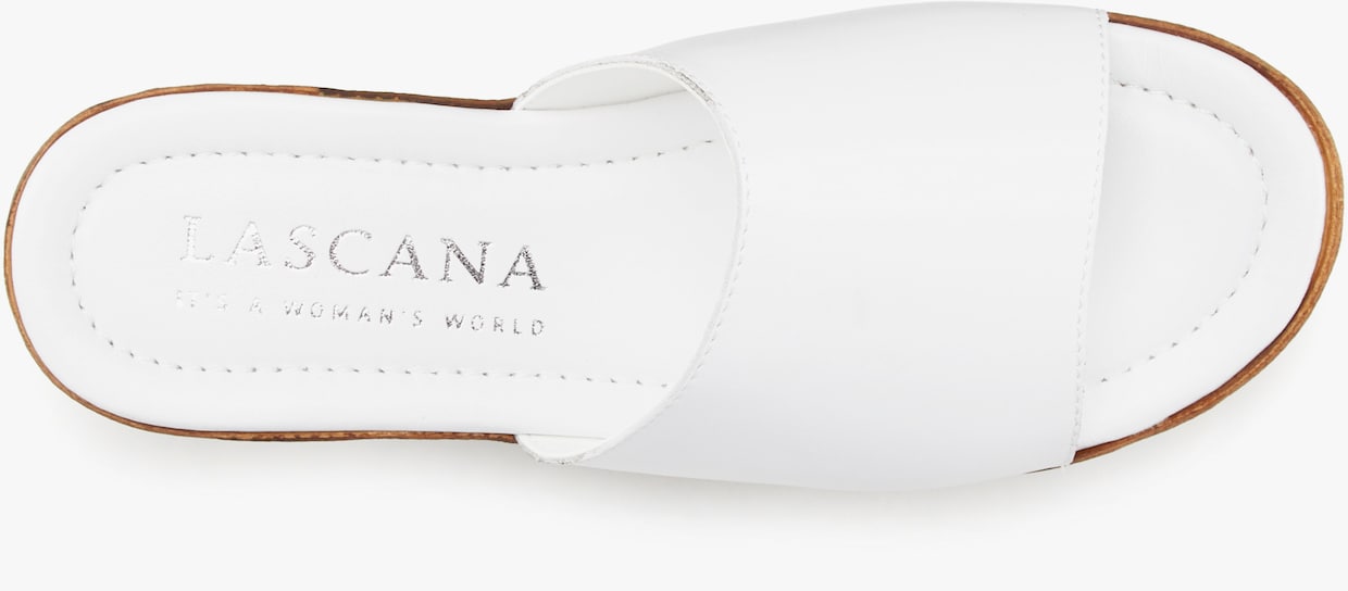 LASCANA Slippers - wit