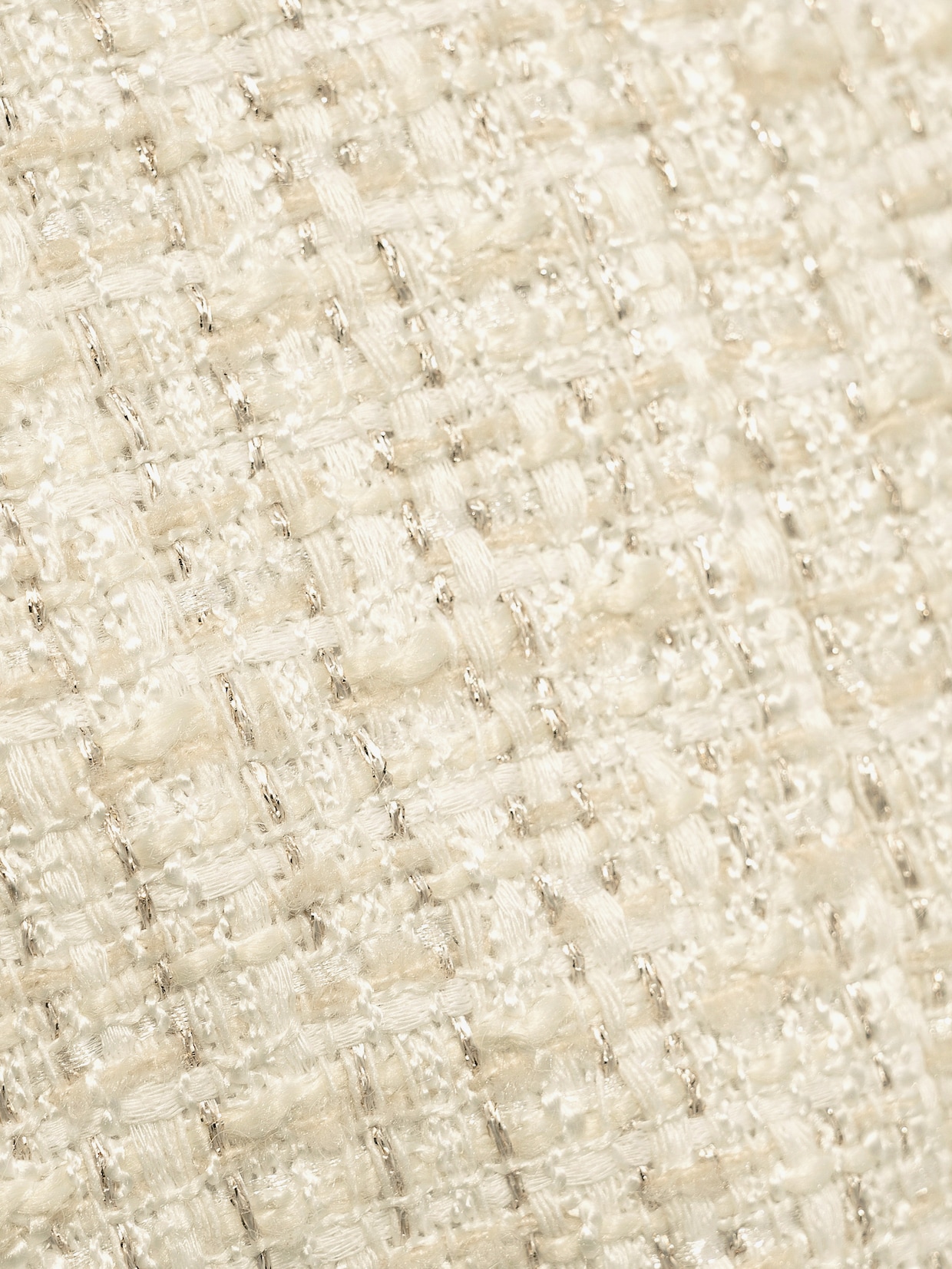 heine Blazer bouclé - écru-couleur or à motifs