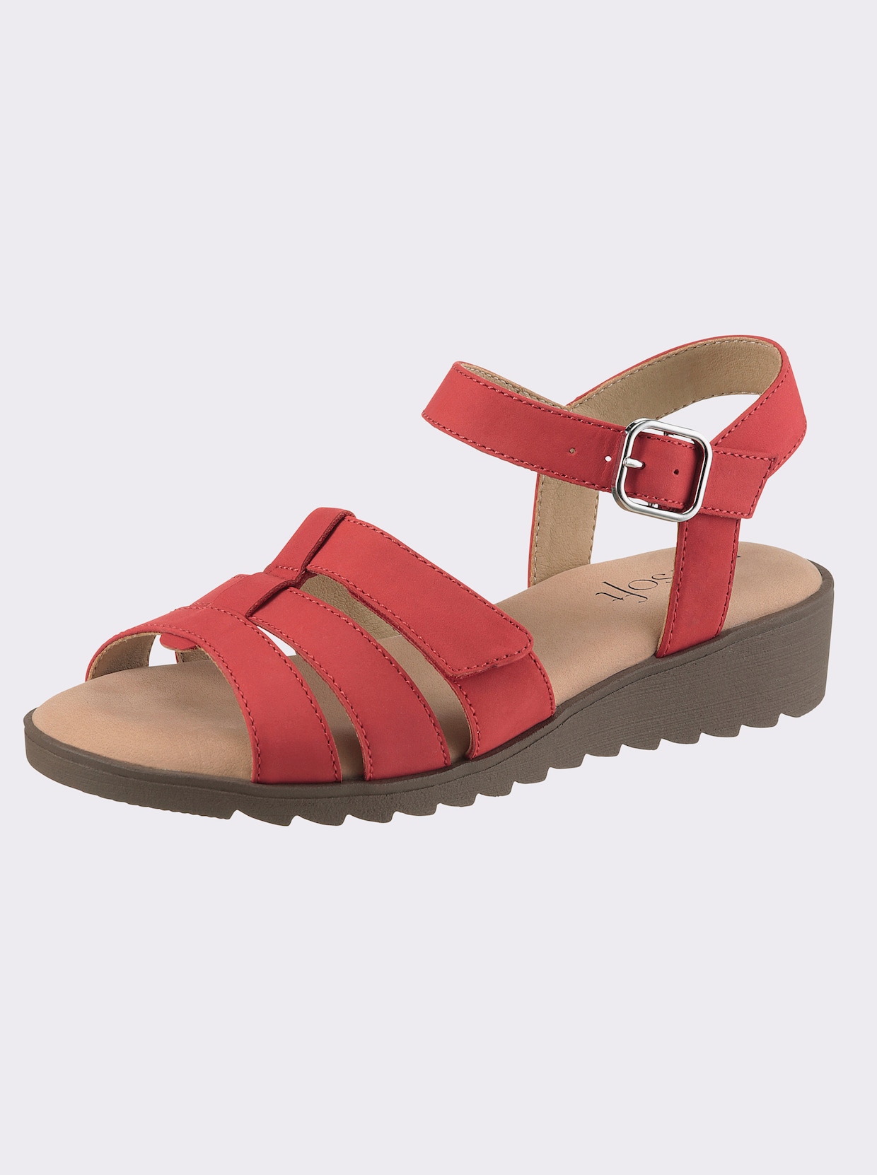airsoft modern+ Sandalette - rot