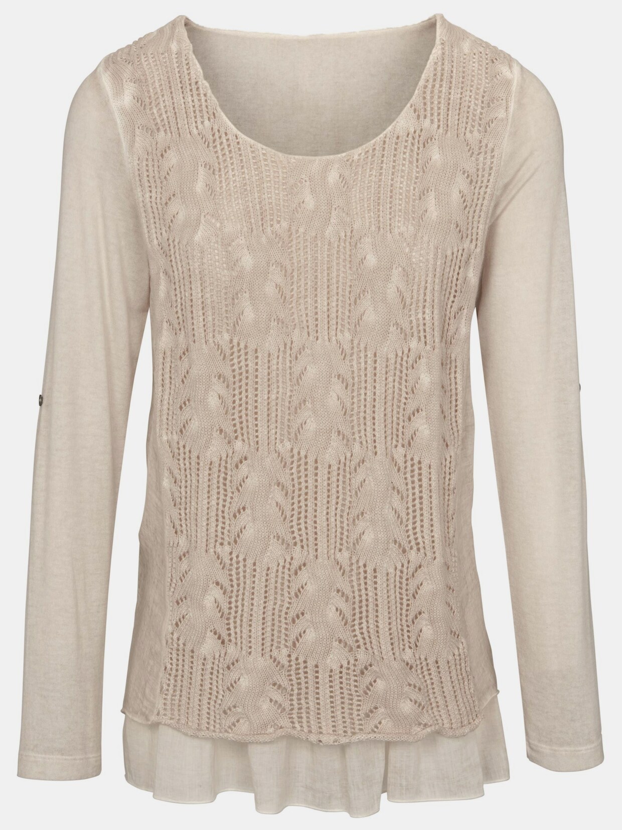 Linea Tesini Pullover - beige