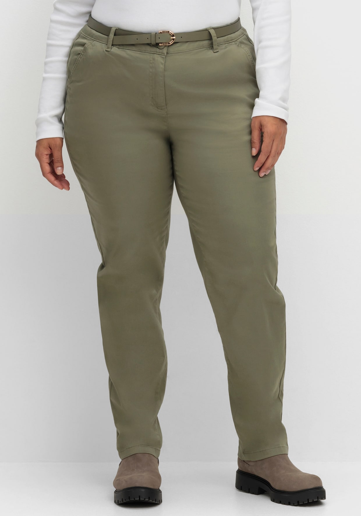Chinohose - khaki