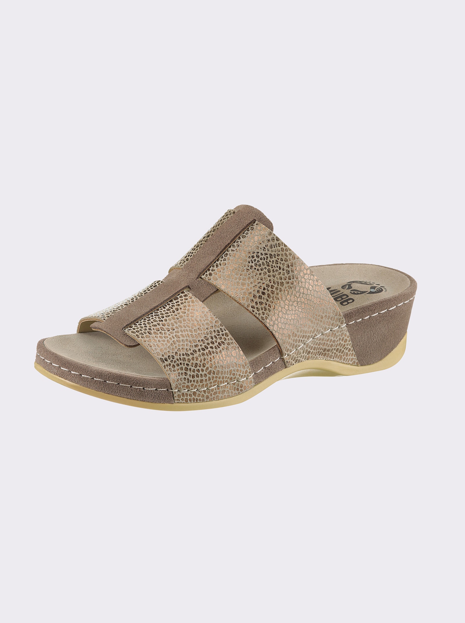 Mubb Slipper, schokdempend - bronskleurig