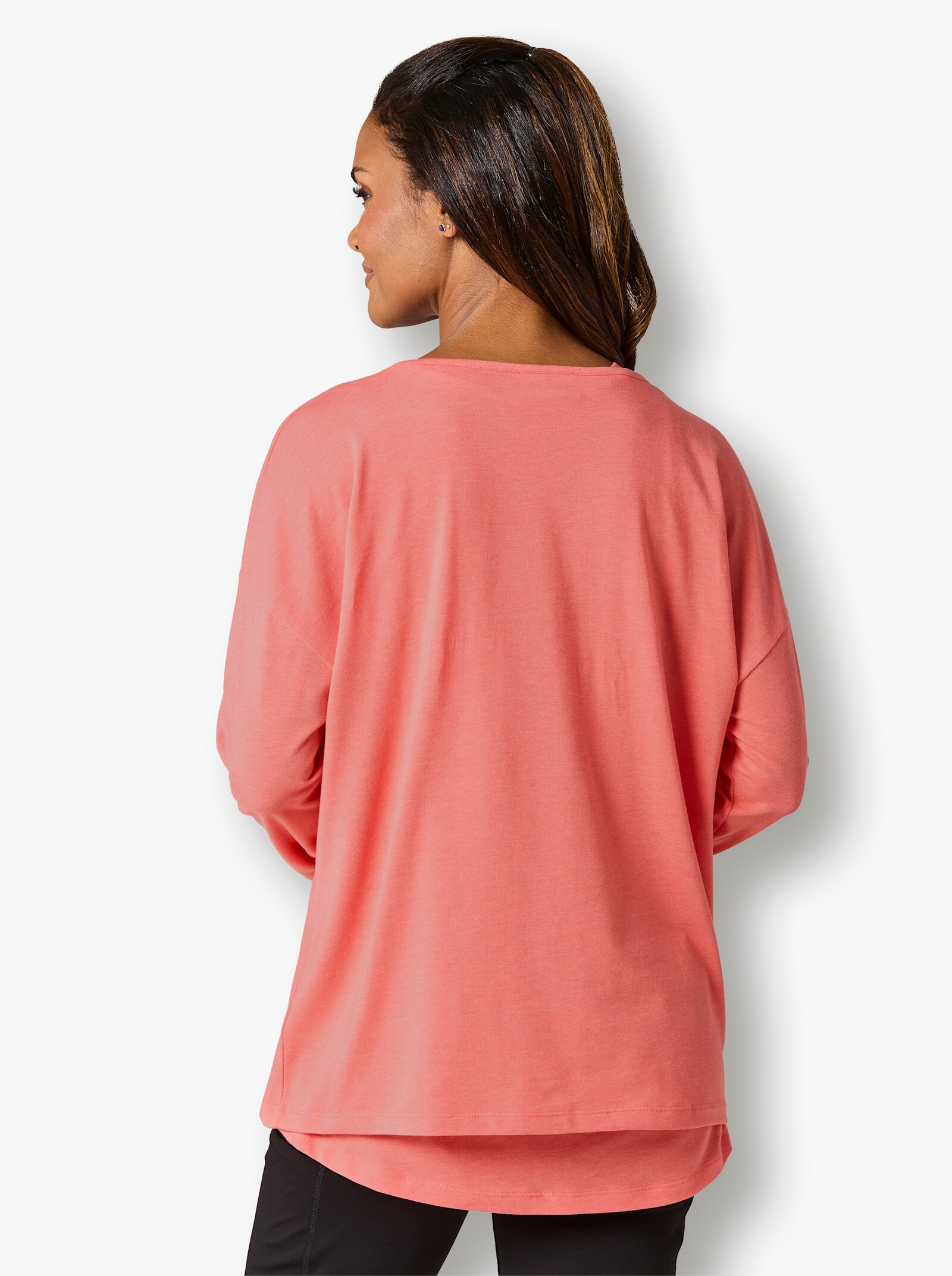 Catamaran Sports Sportshirt , einzeln oder zusammen tragbar - koralle-meliert