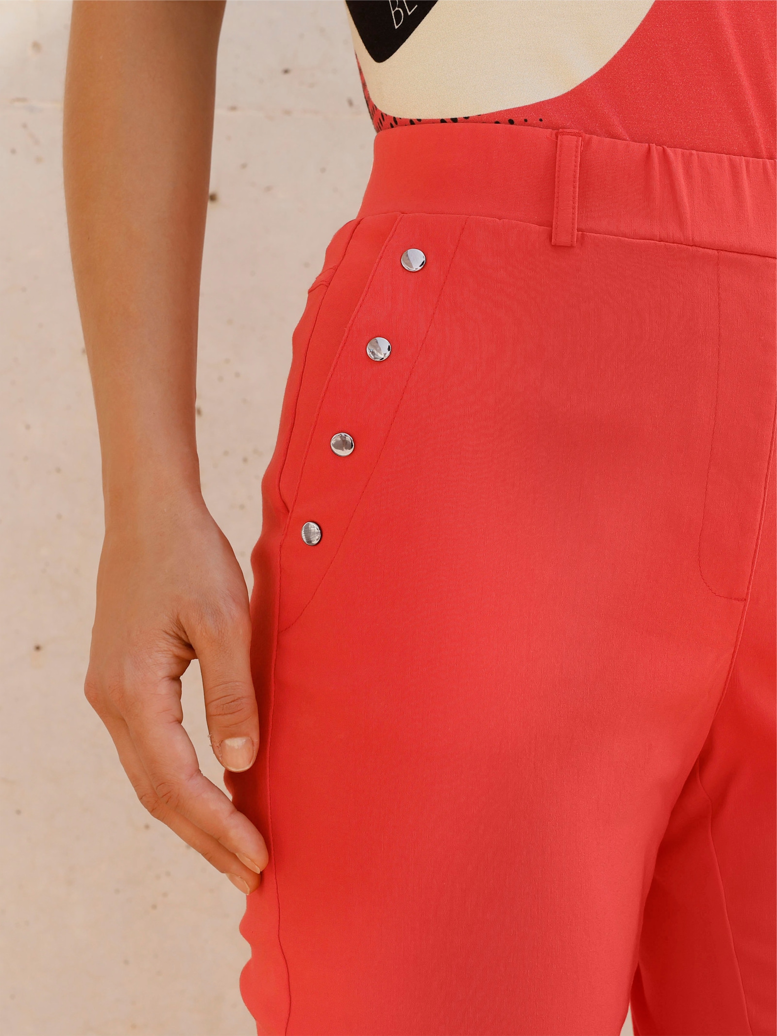 Nohavice, bengalín, tvarujúce sedlo - Jahodová