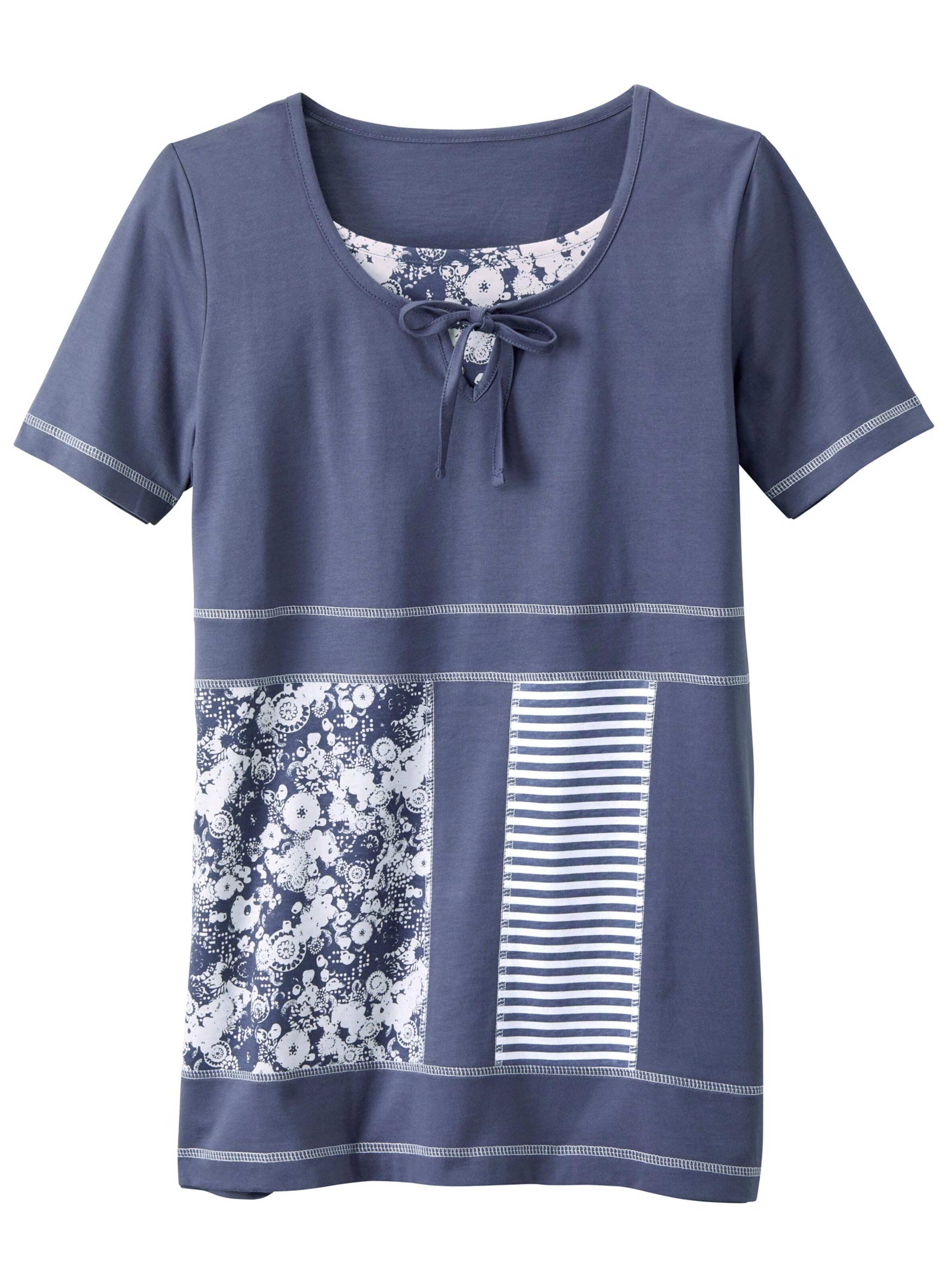 Shirttunika - jeansblau