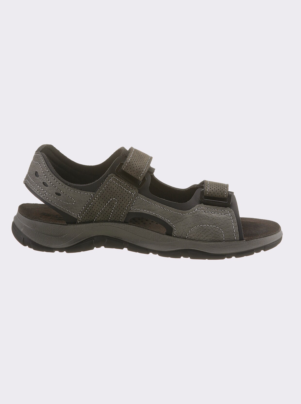 Franken Schuhe Sandale - grau
