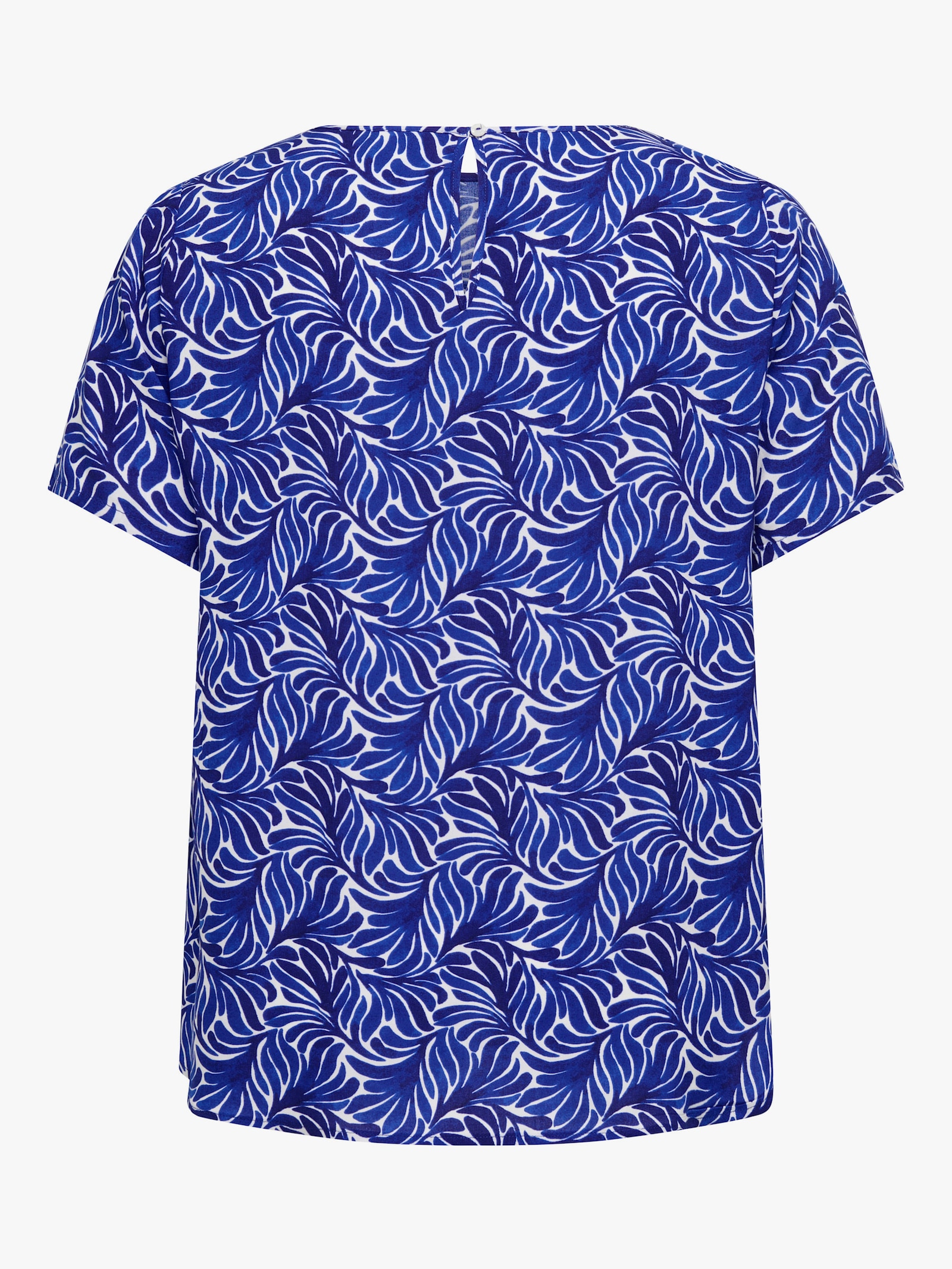 ONLY CARMAKOMA Shirtbluse - blueprint aop:dreamy leaves