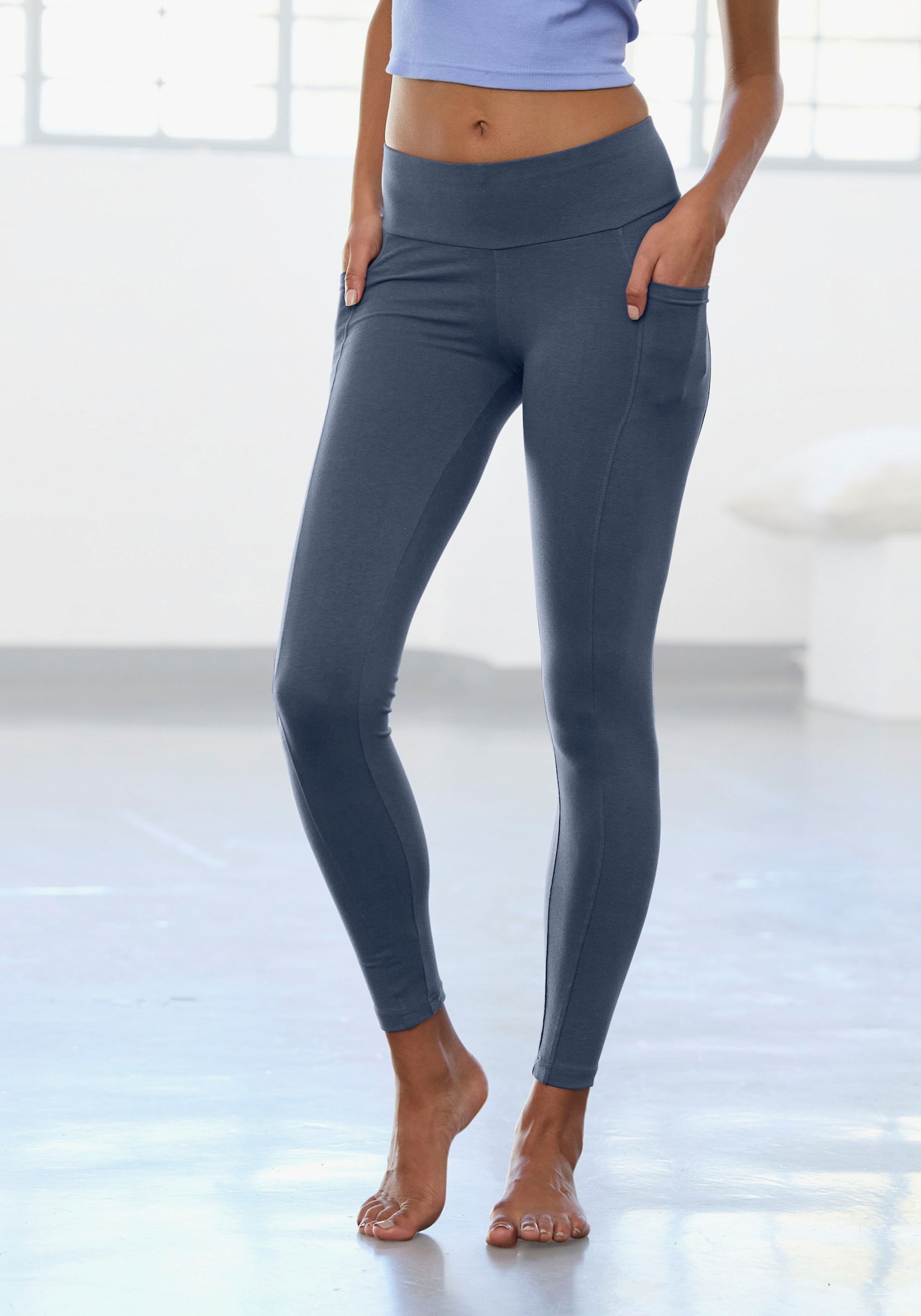 Vivance Leggings - blau