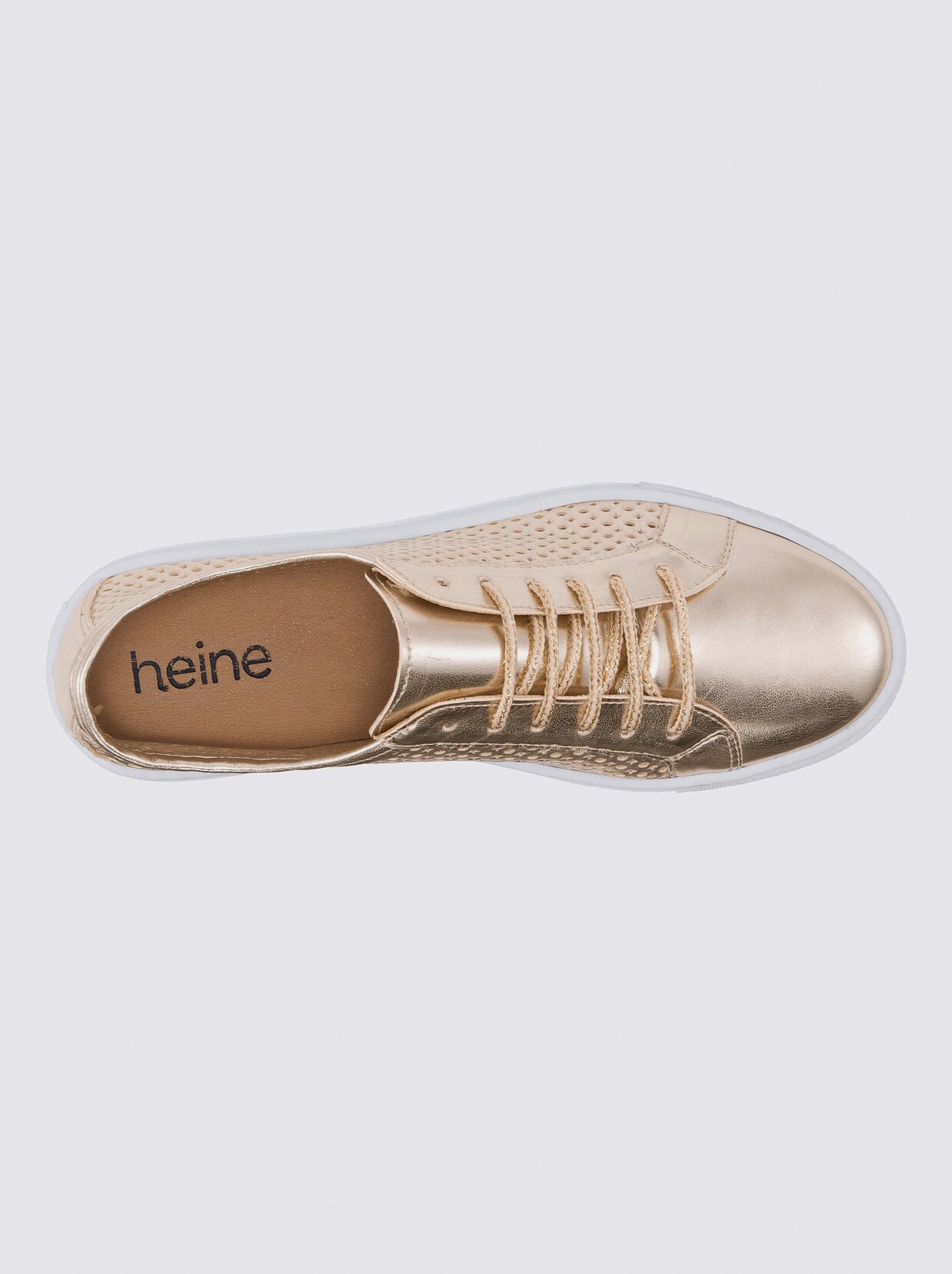 heine Sneaker - goldfarben