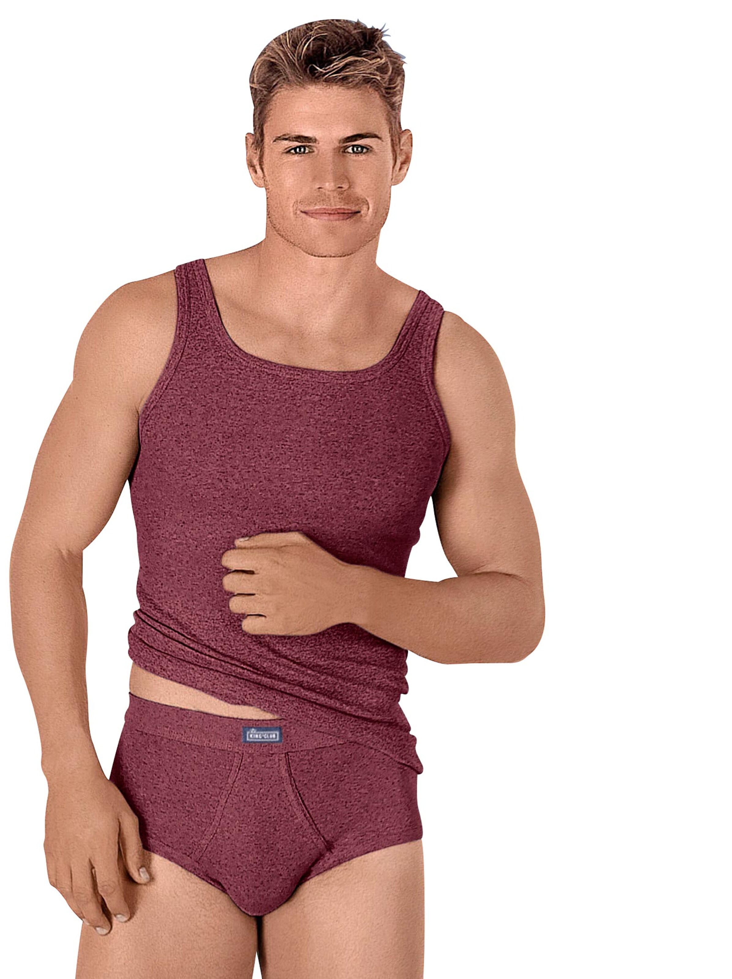 KINGsCLUB Slip - bordeaux-meliert