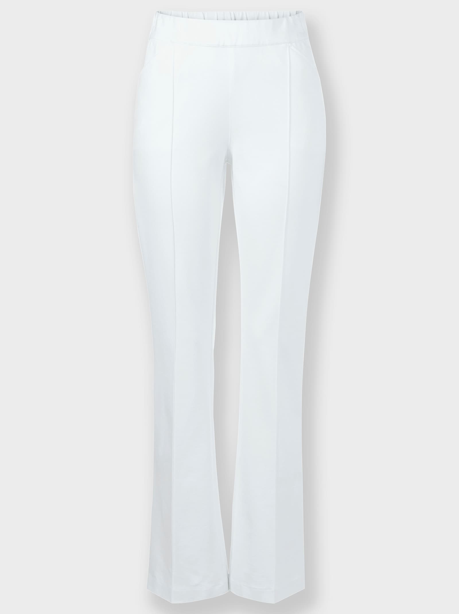 heine Hosenanzug mit Schößchen - ecru