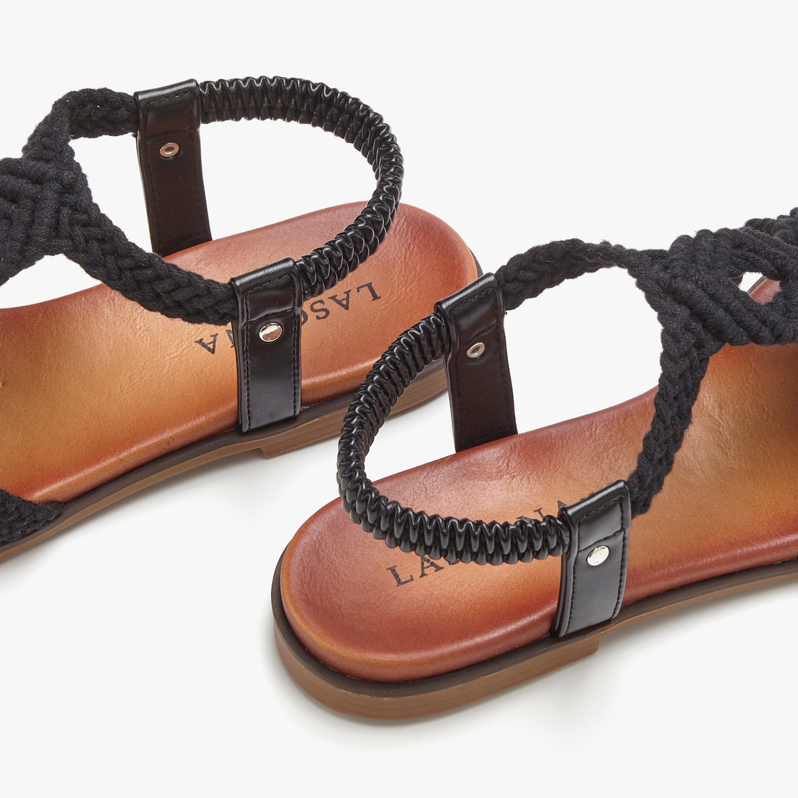 LASCANA Sandale - schwarz