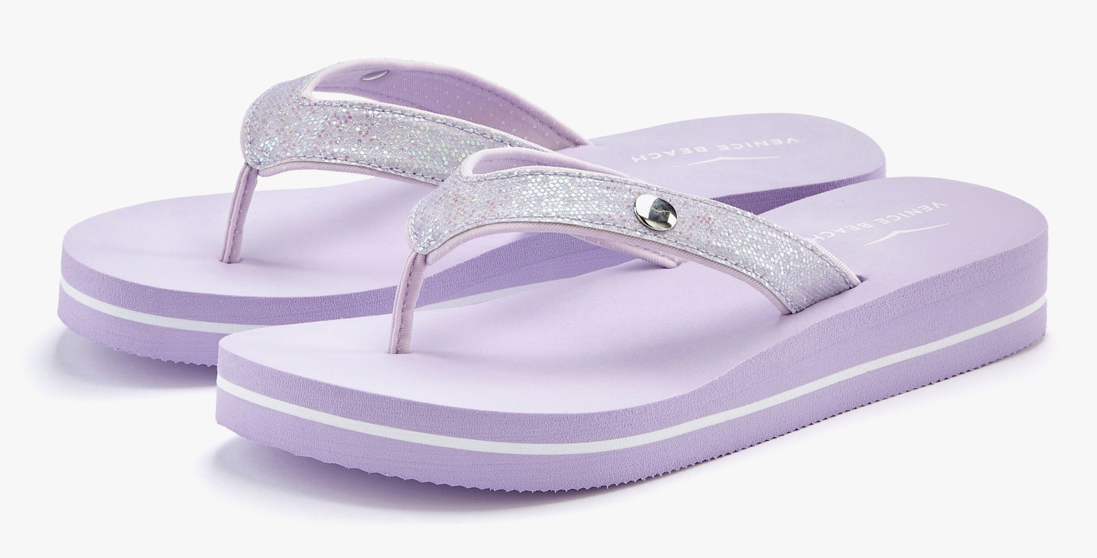 Venice Beach Badslippers - lila