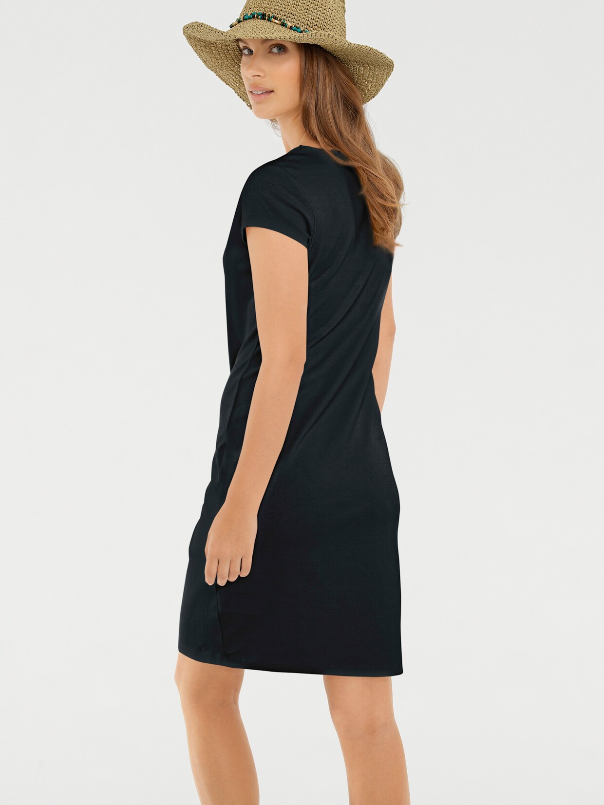 heine Shirtkleid - schwarz