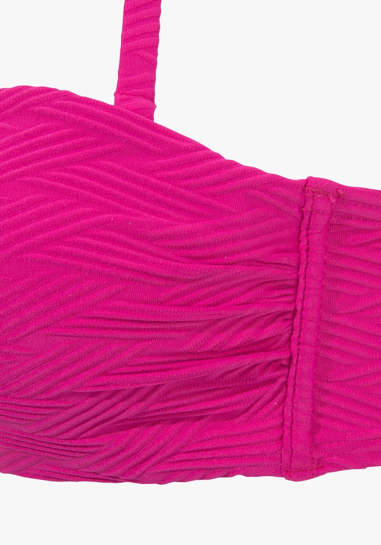 Sunseeker Bandeaubikinitop met beugel - pink
