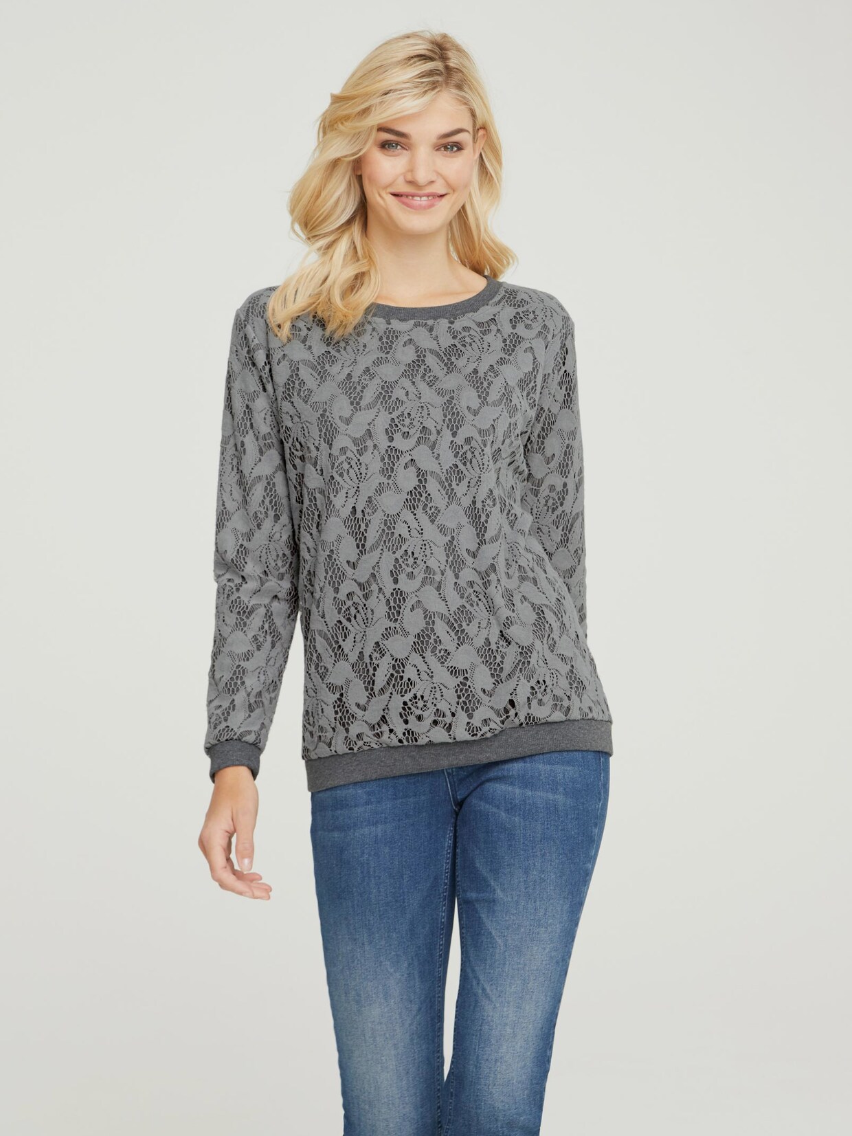Linea Tesini Sweatshirt - grau-melange