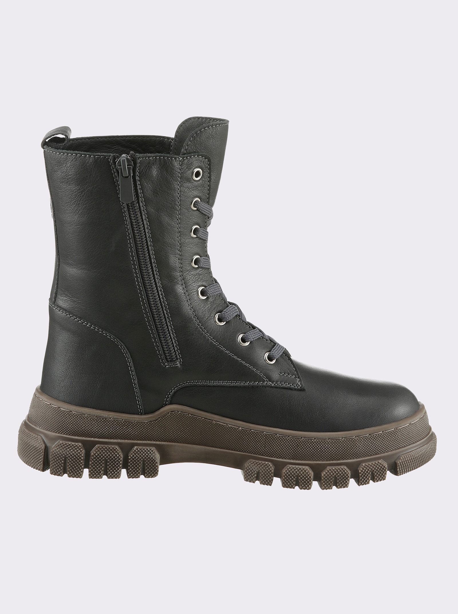 Andrea Conti Schnürstiefelette - grau