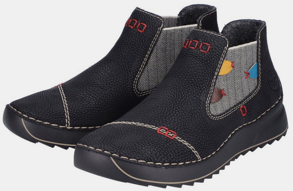 Rieker Chelseaboots - schwarz