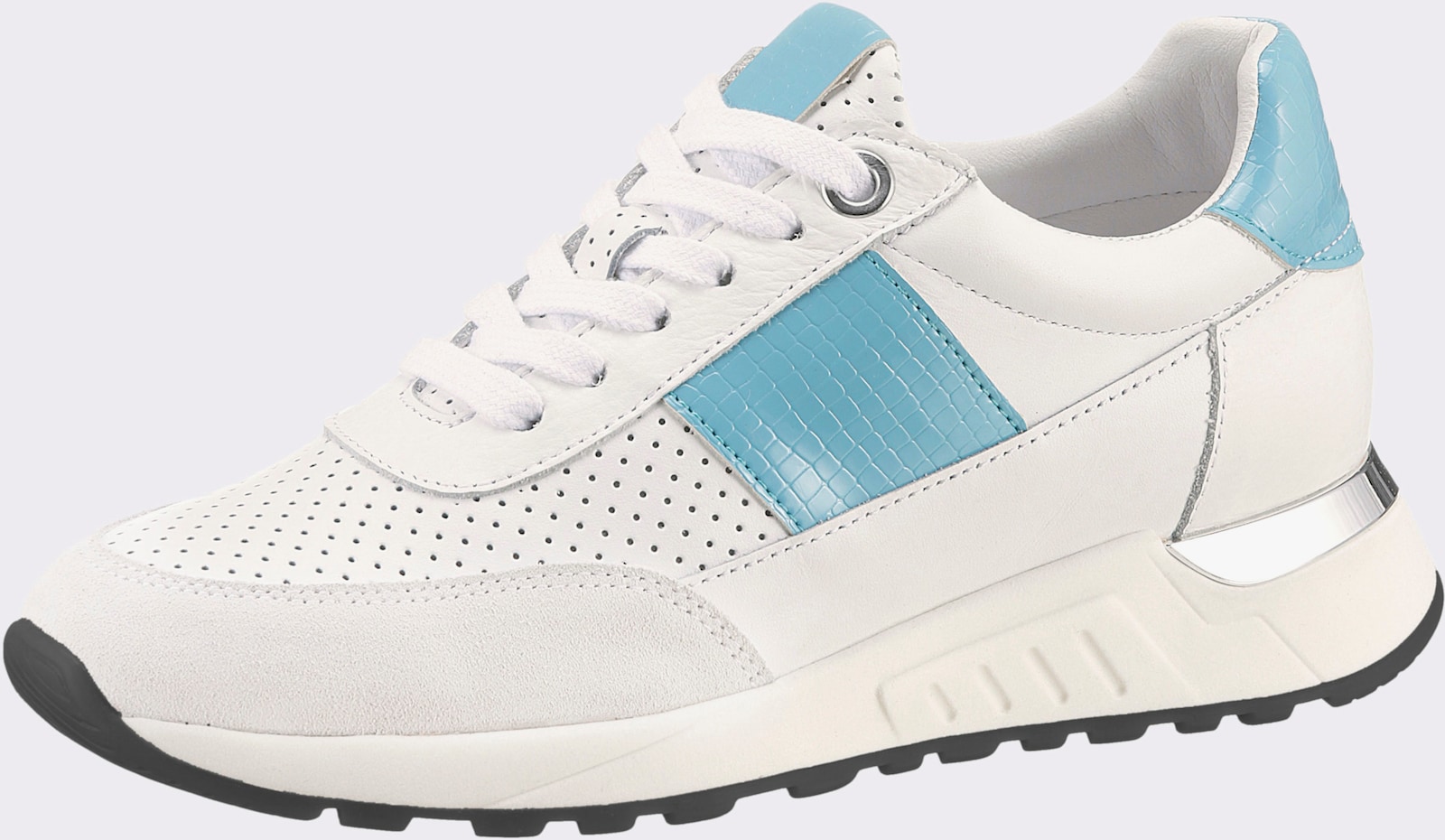 heine Sneaker - weiß-türkis