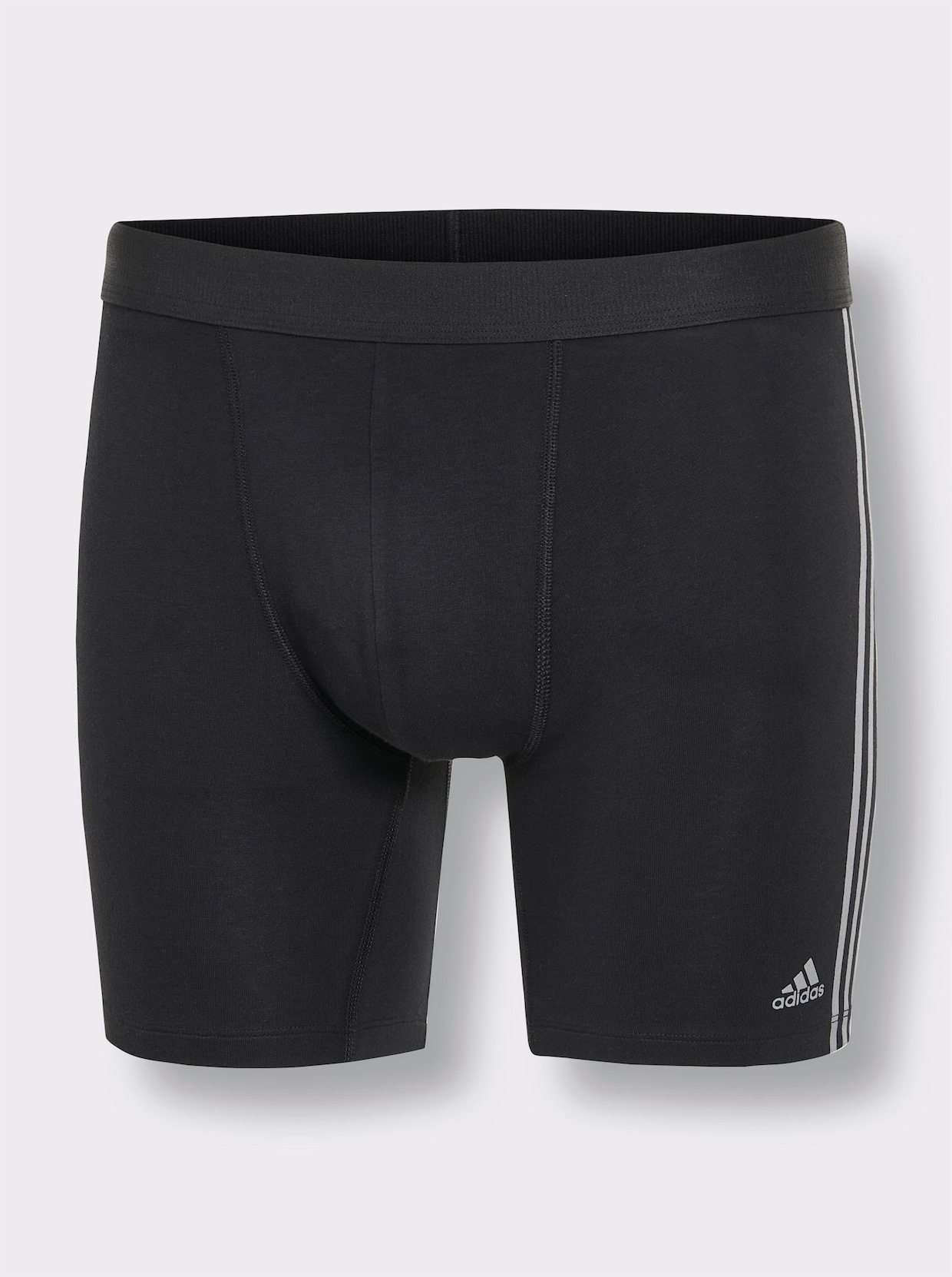 Adidas Hose kurz - weiß + grau + schwarz