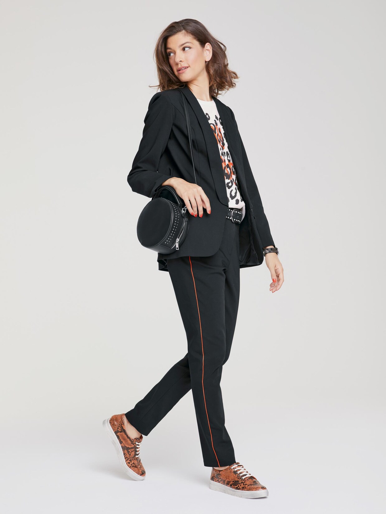 Rick Cardona Blazer - schwarz
