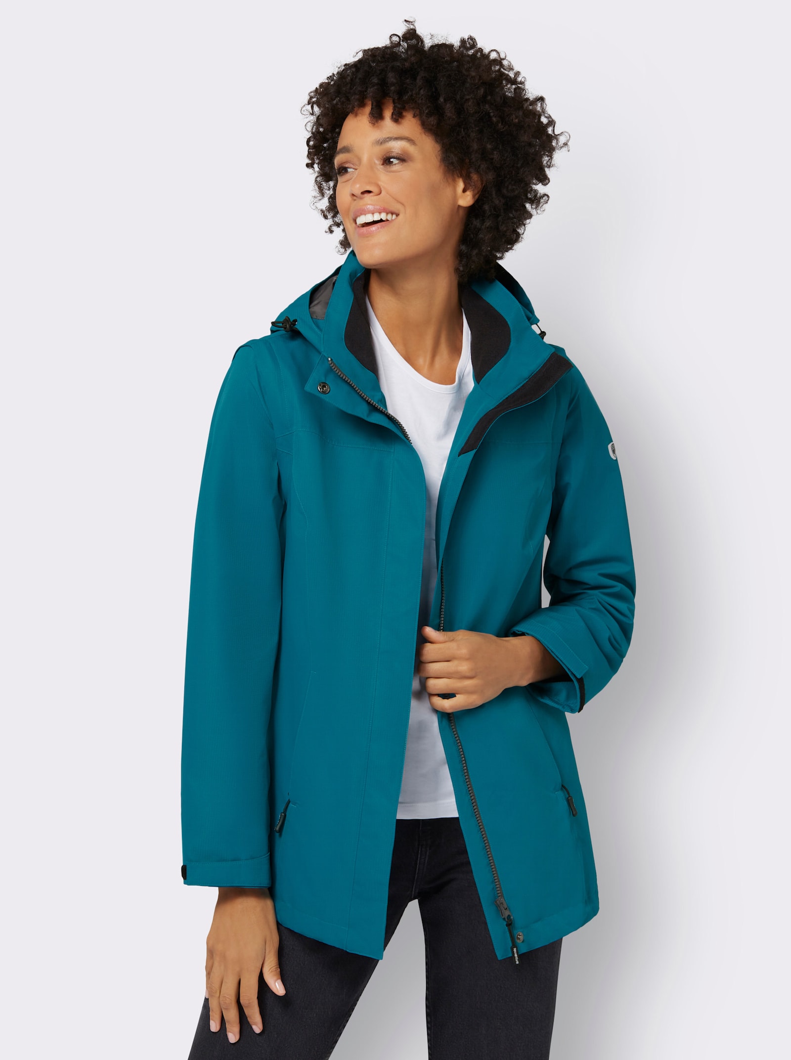 2-in-1-Jacke in Microfaser-Qualität - aquapetrol
