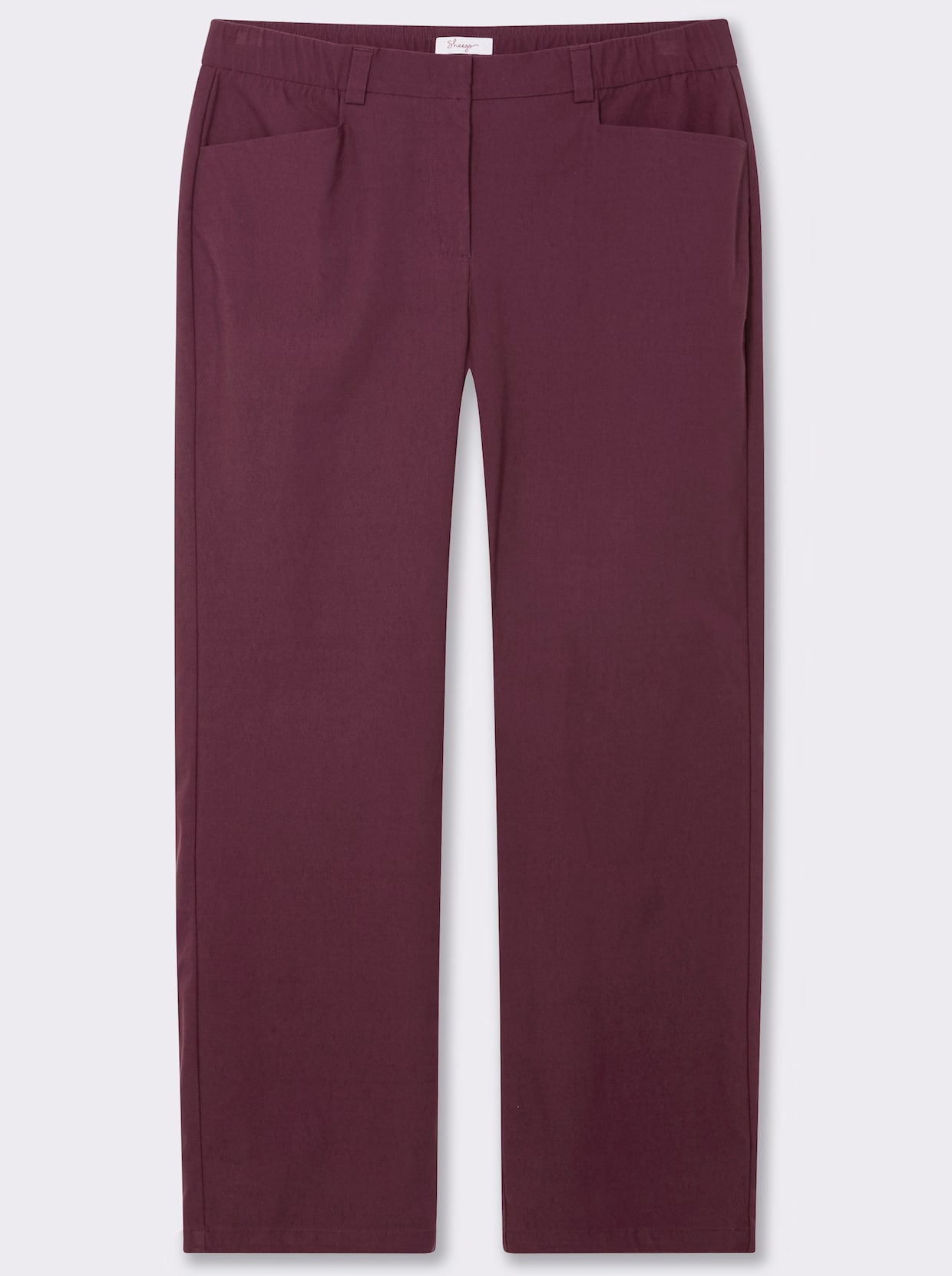 sheego Bengalinhose - burgund