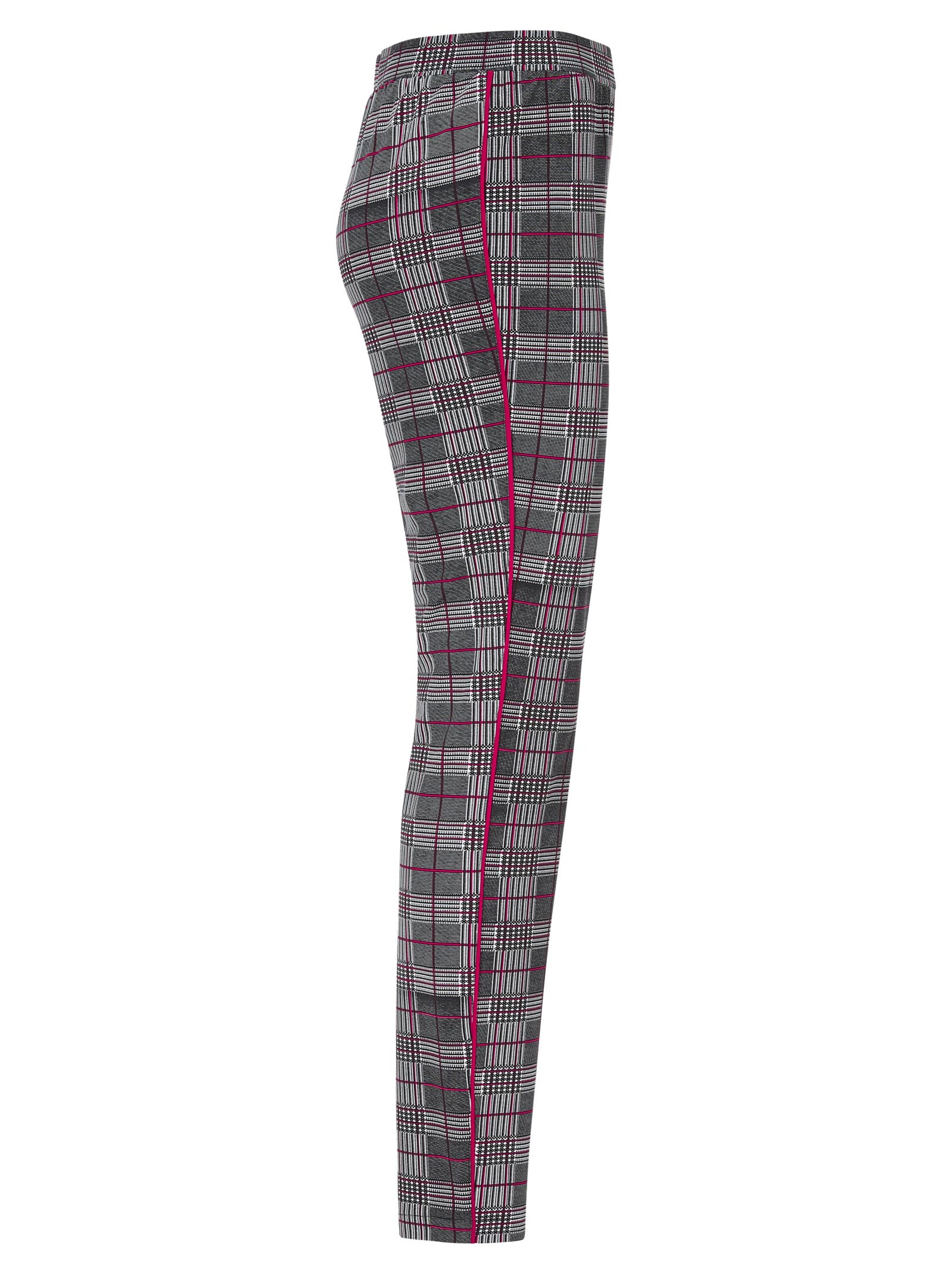 Leggings - rot-kariert