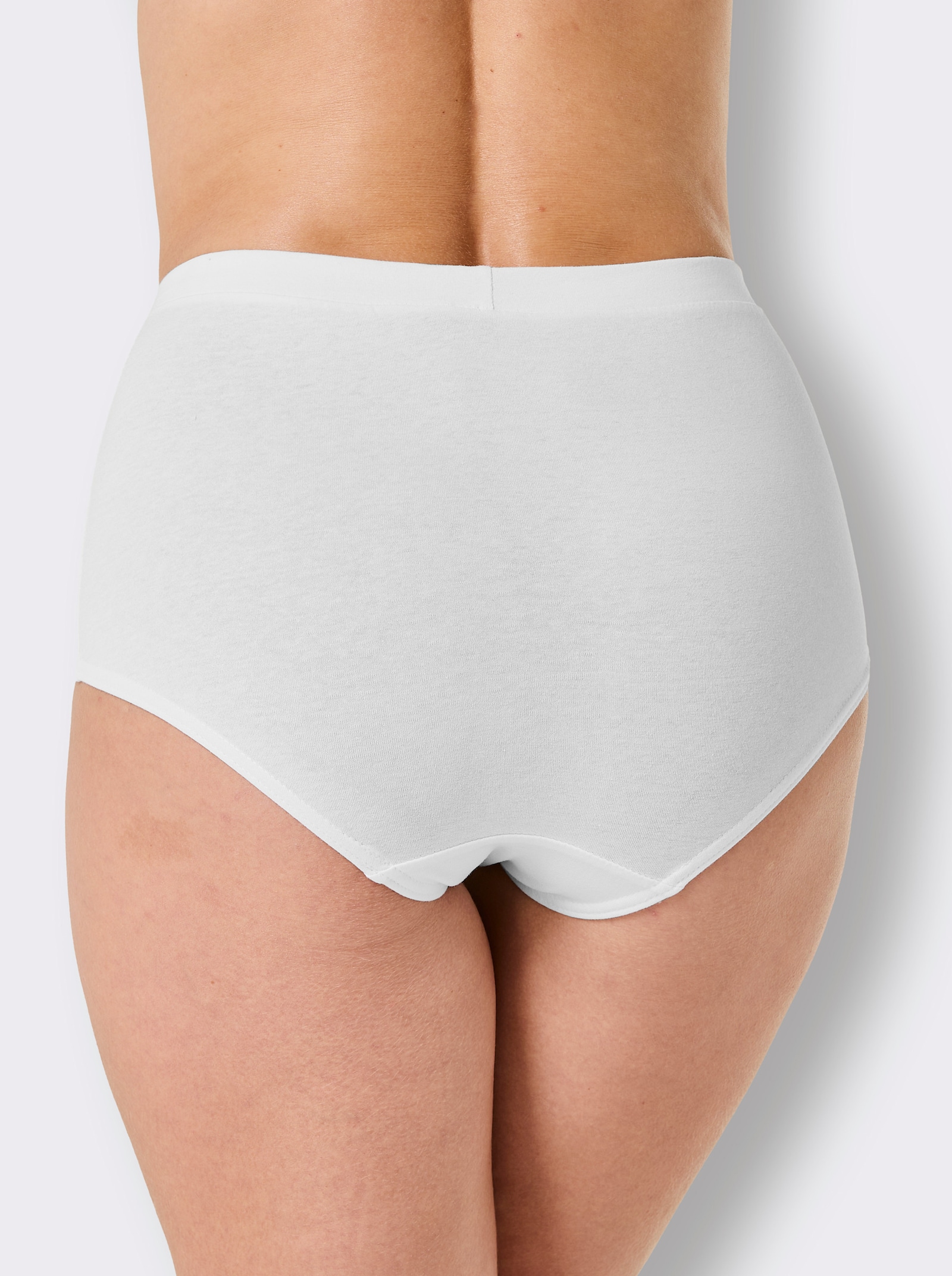 wäschepur Taillenslip aus Single-Jersey - weiss