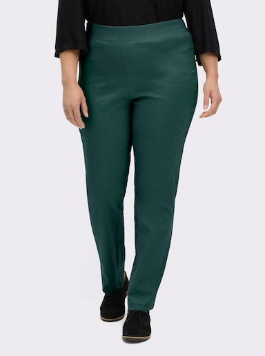 Stehmann Comfort line Hose mit Dehnbund, Viskose-Qualität - tannengrün