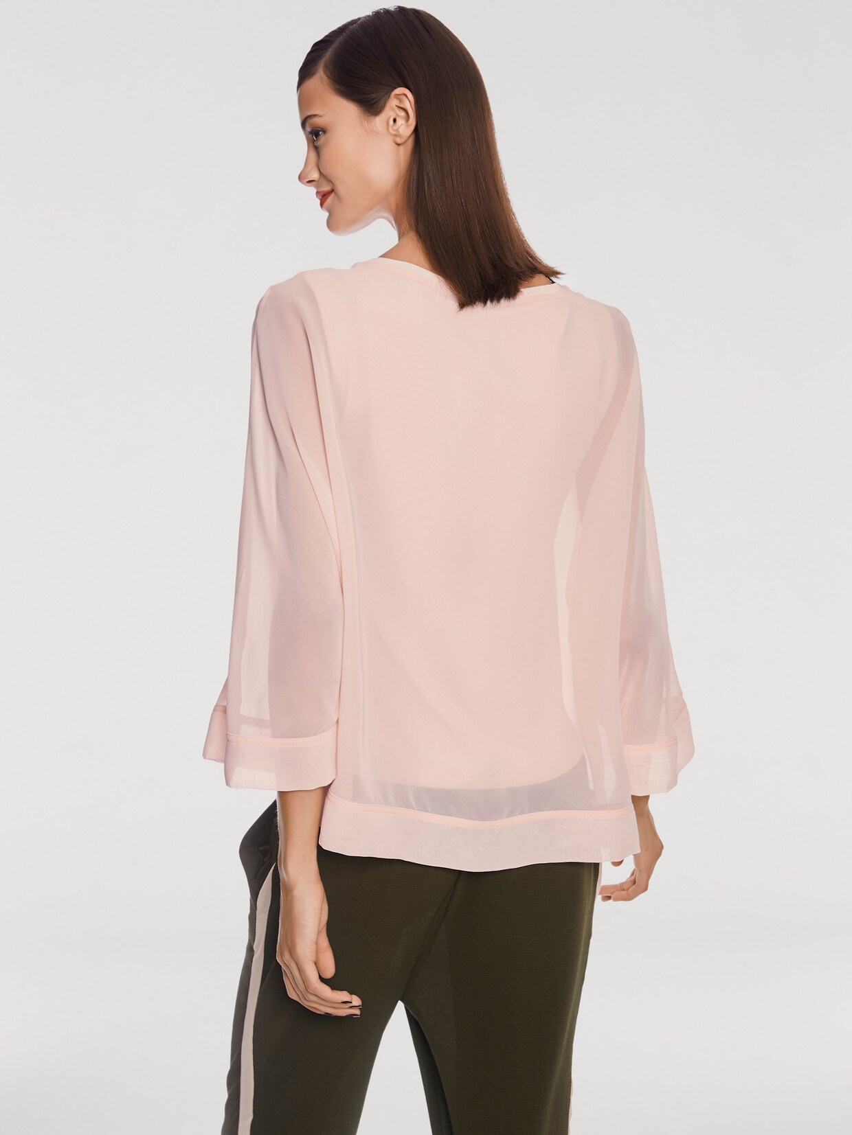 heine Blusenshirt - puder