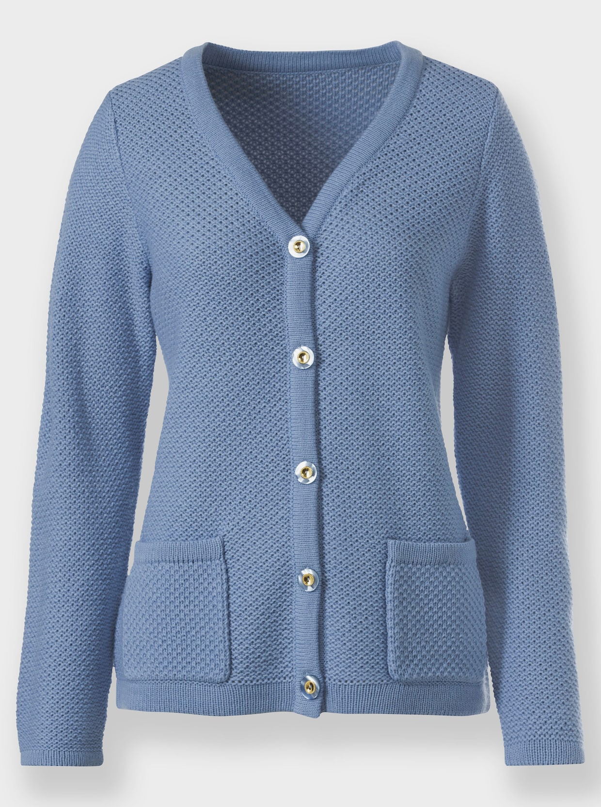 Strickjacke - bleu