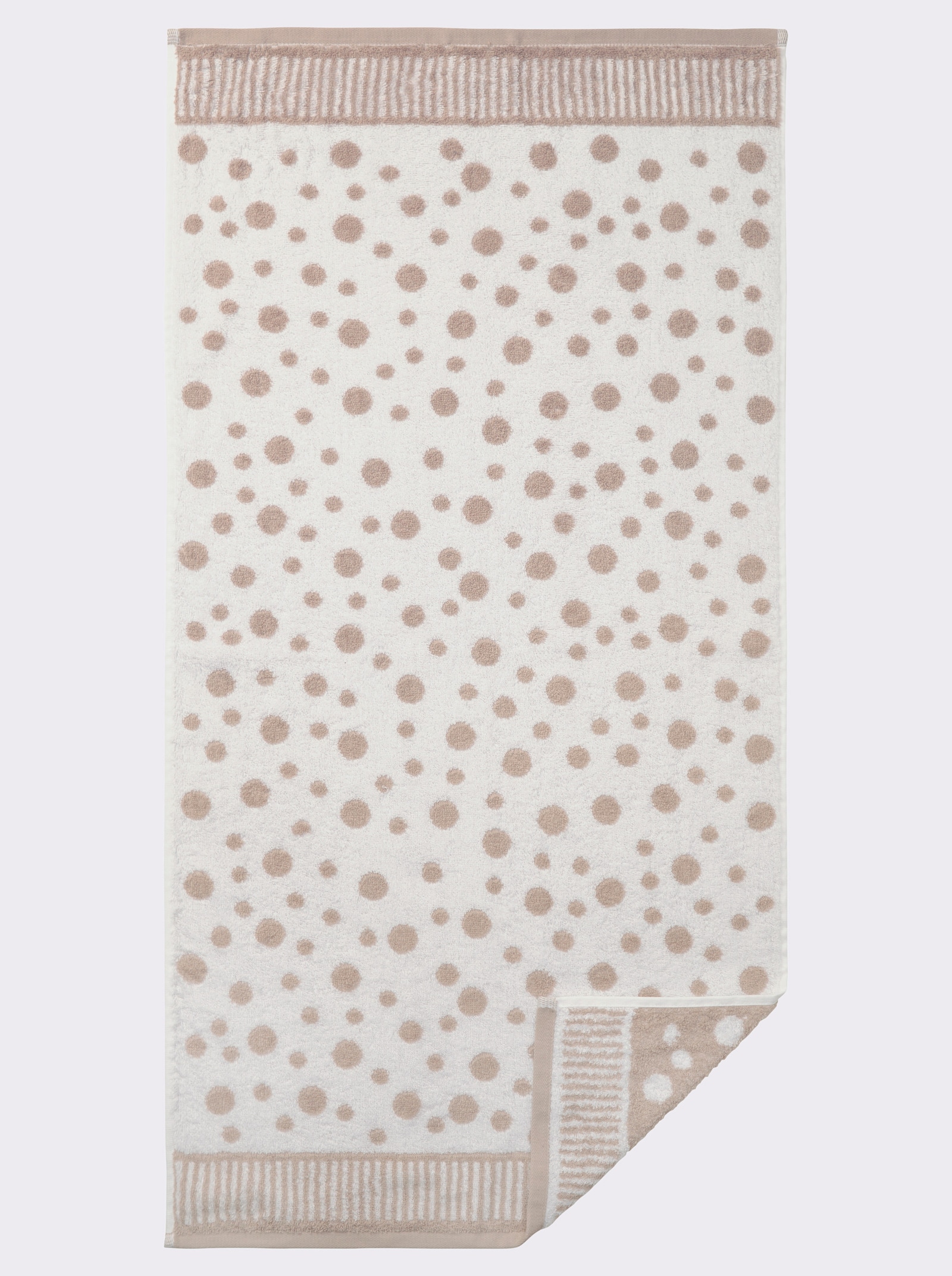 Ross Ručník - bílá-sezamová-vzor