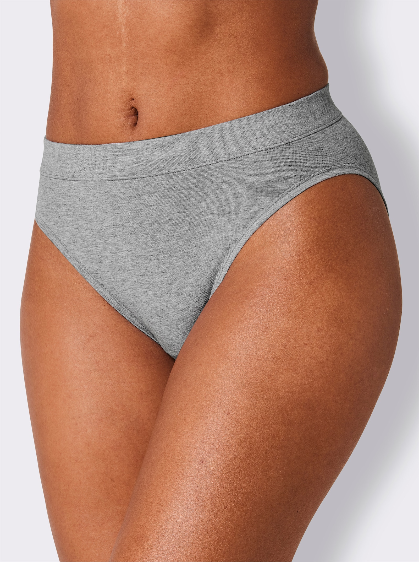 Comtessa Jazzpants mit bequemem Softbund - grau-meliert