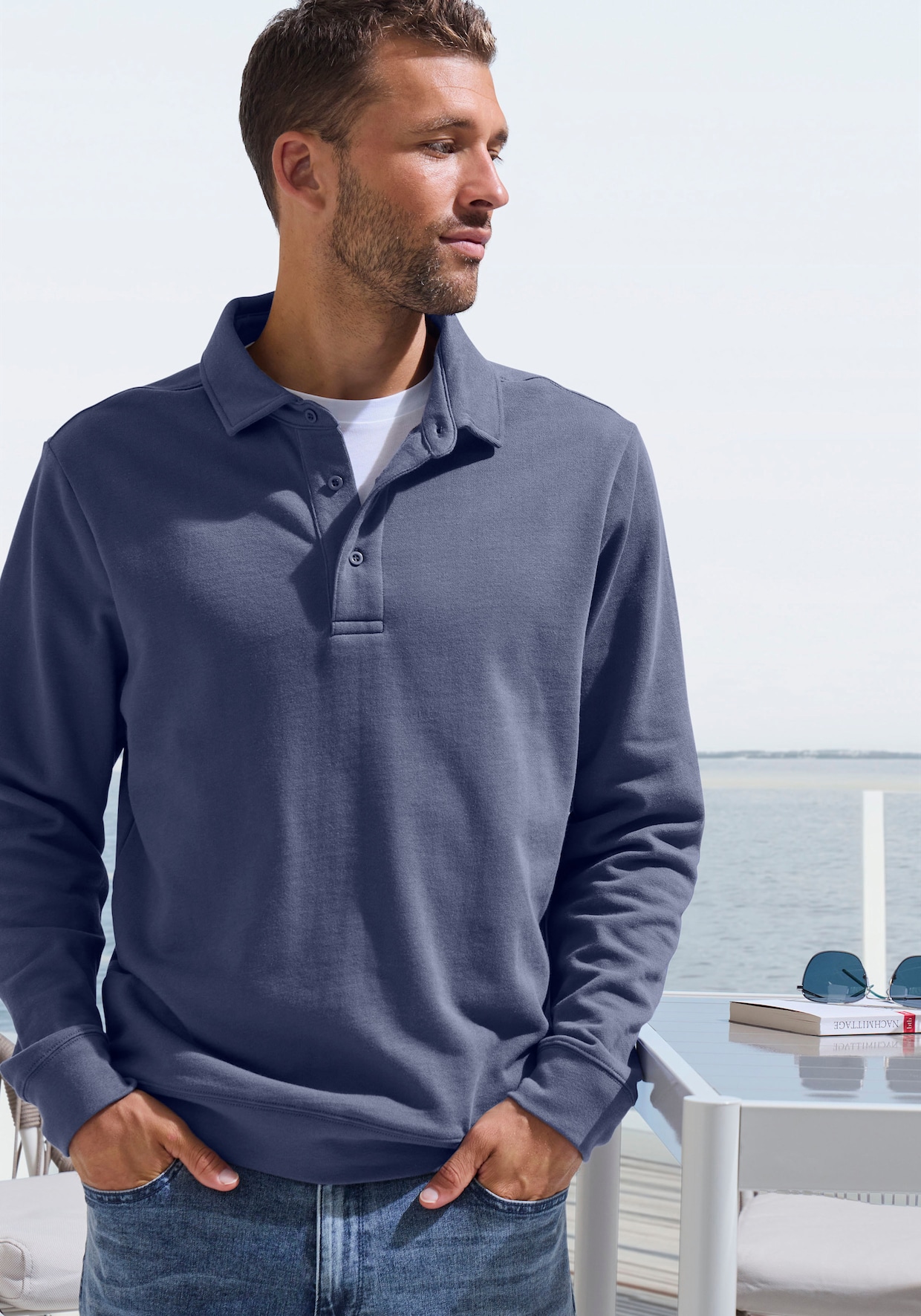 Sweatshirt - blauw