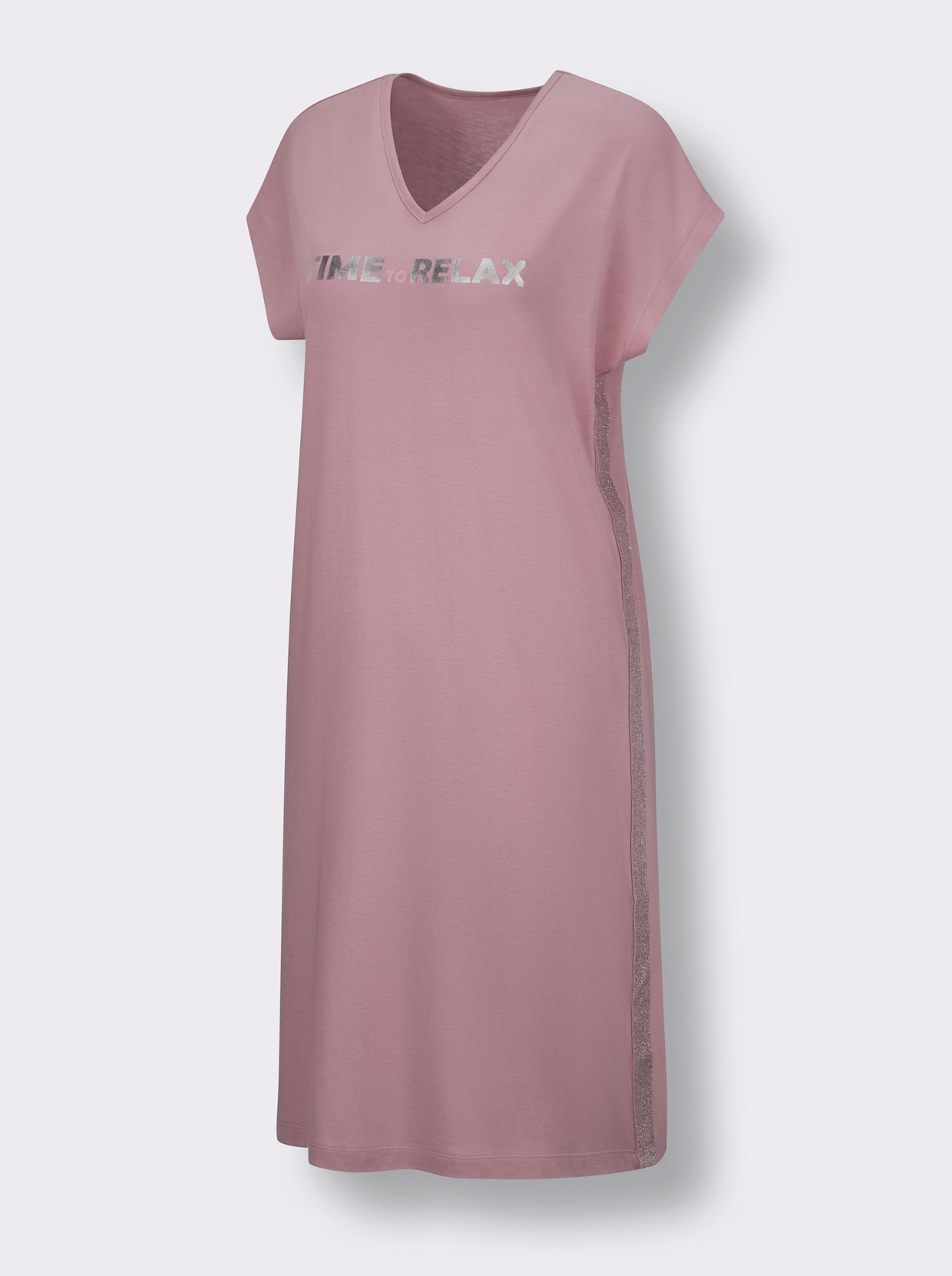 wäschepur Slaapshirts - mauve + bleu