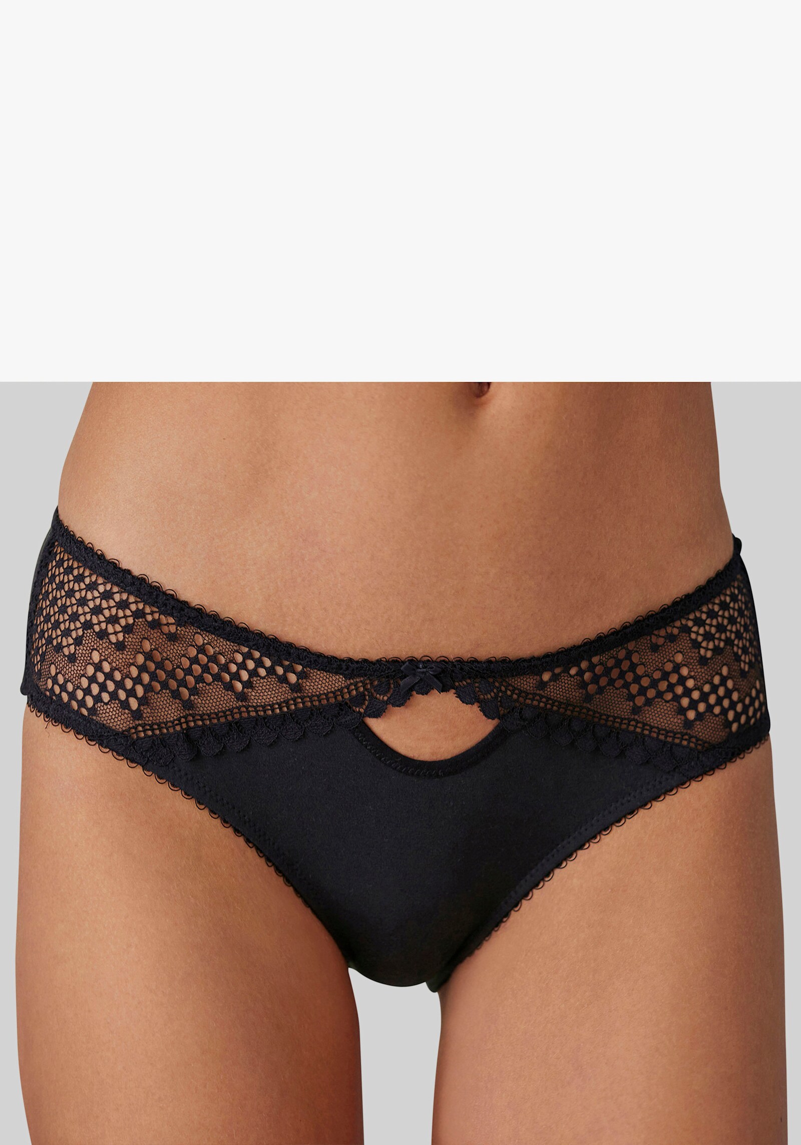 LASCANA Slip - zwart