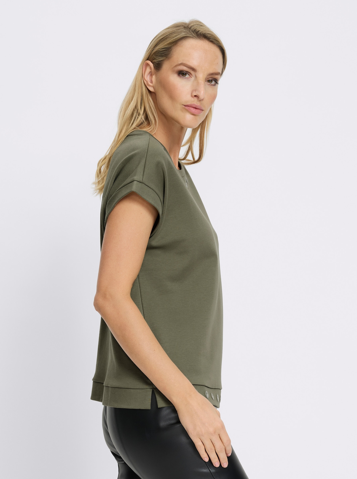 heine Kurzarmshirt - khaki