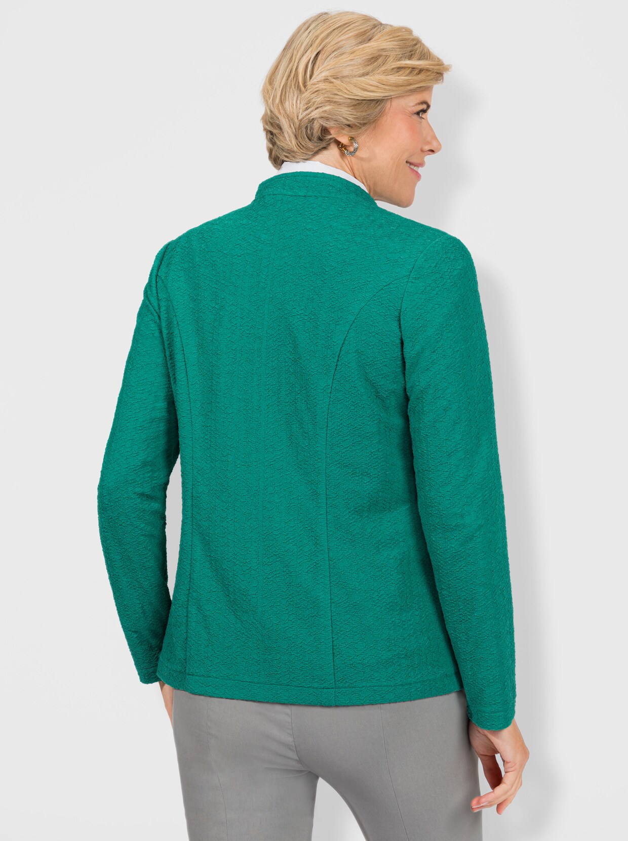 Shirtblazer - smaragd