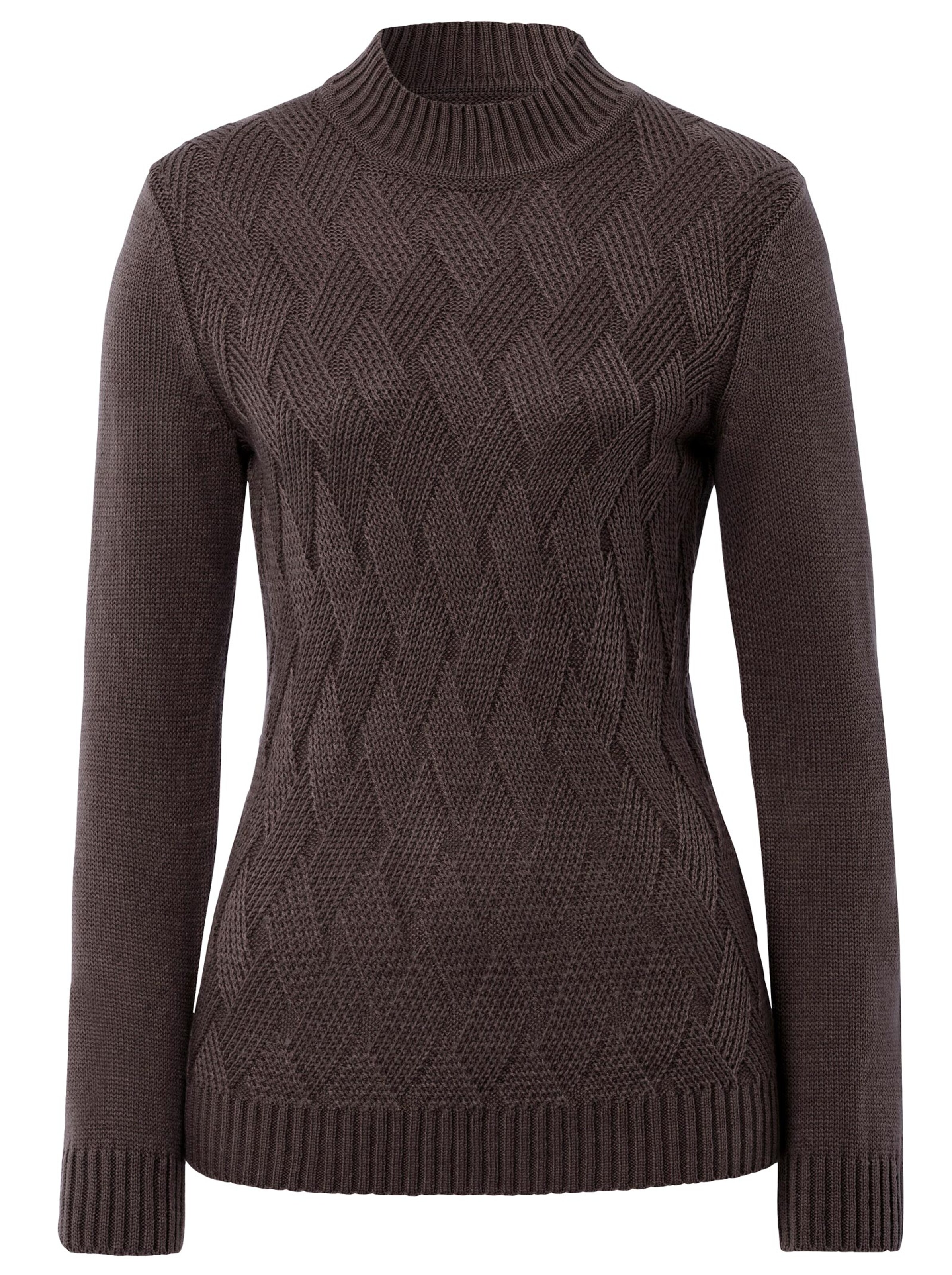 Pullover - schokobraun