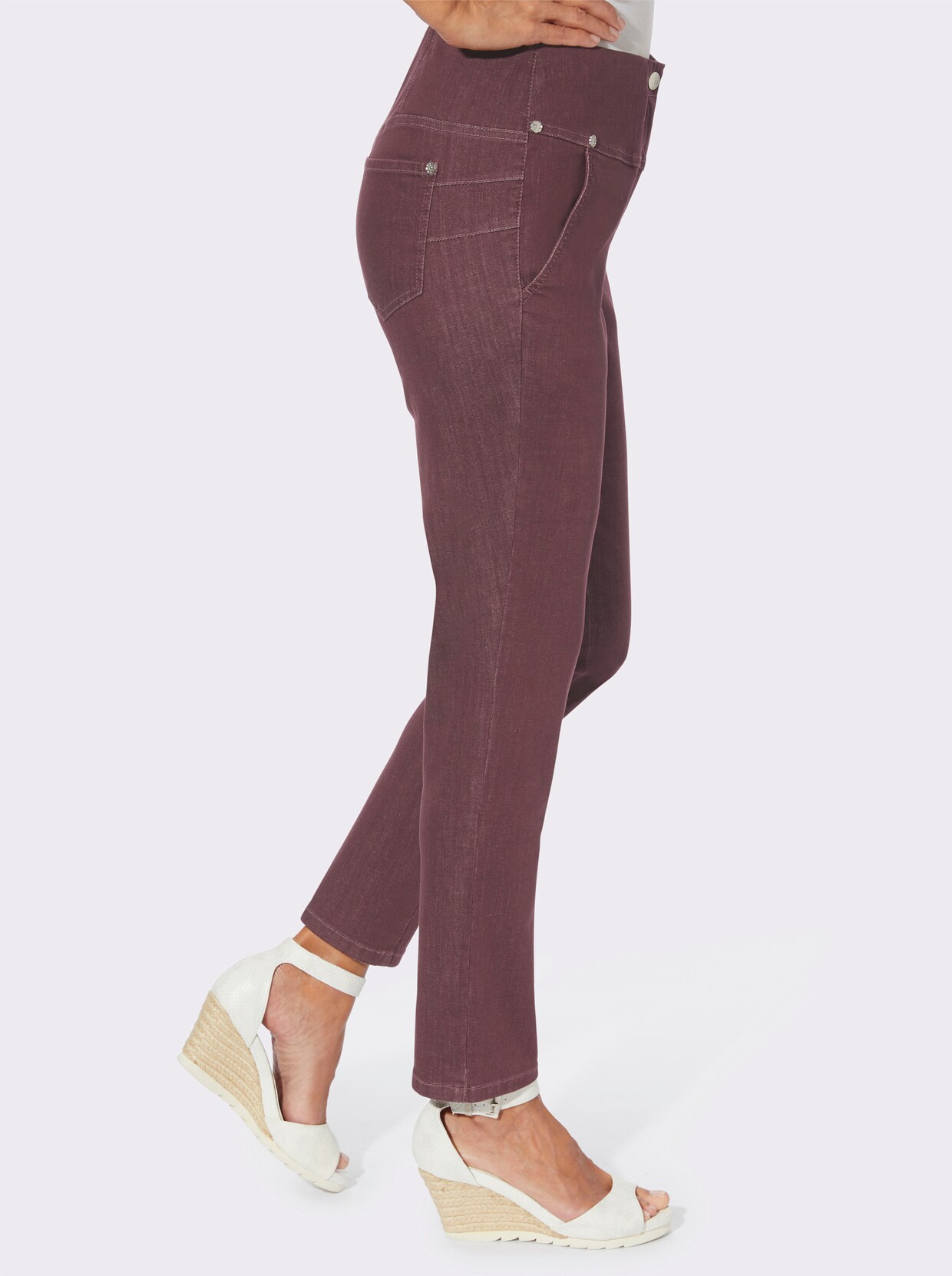 Jeans - bordeaux