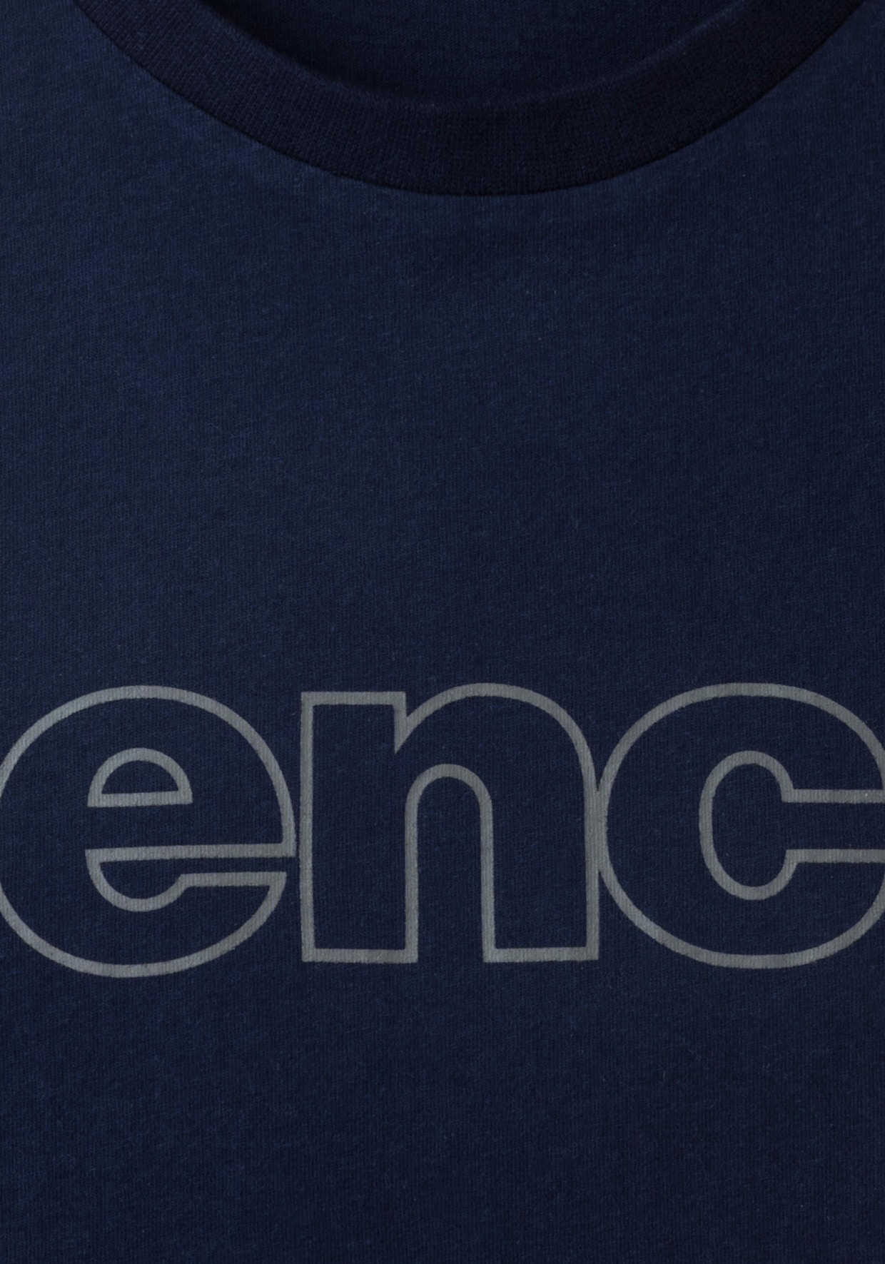 Shirt met lange mouwen - marine, grijs gemêleerd