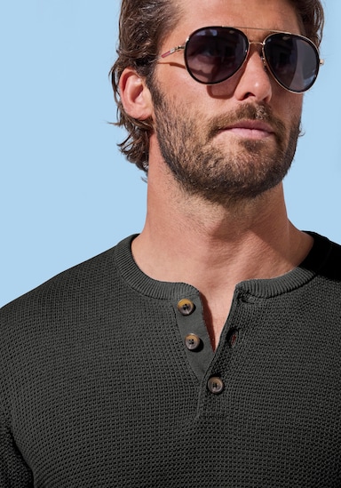 John Devin Henleyshirt - anthra