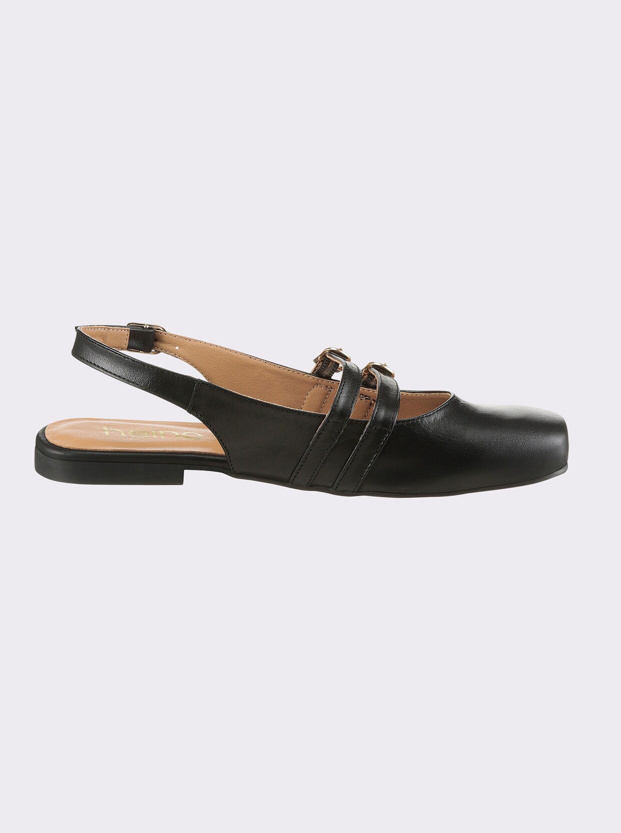 heine Slingballerina - schwarz