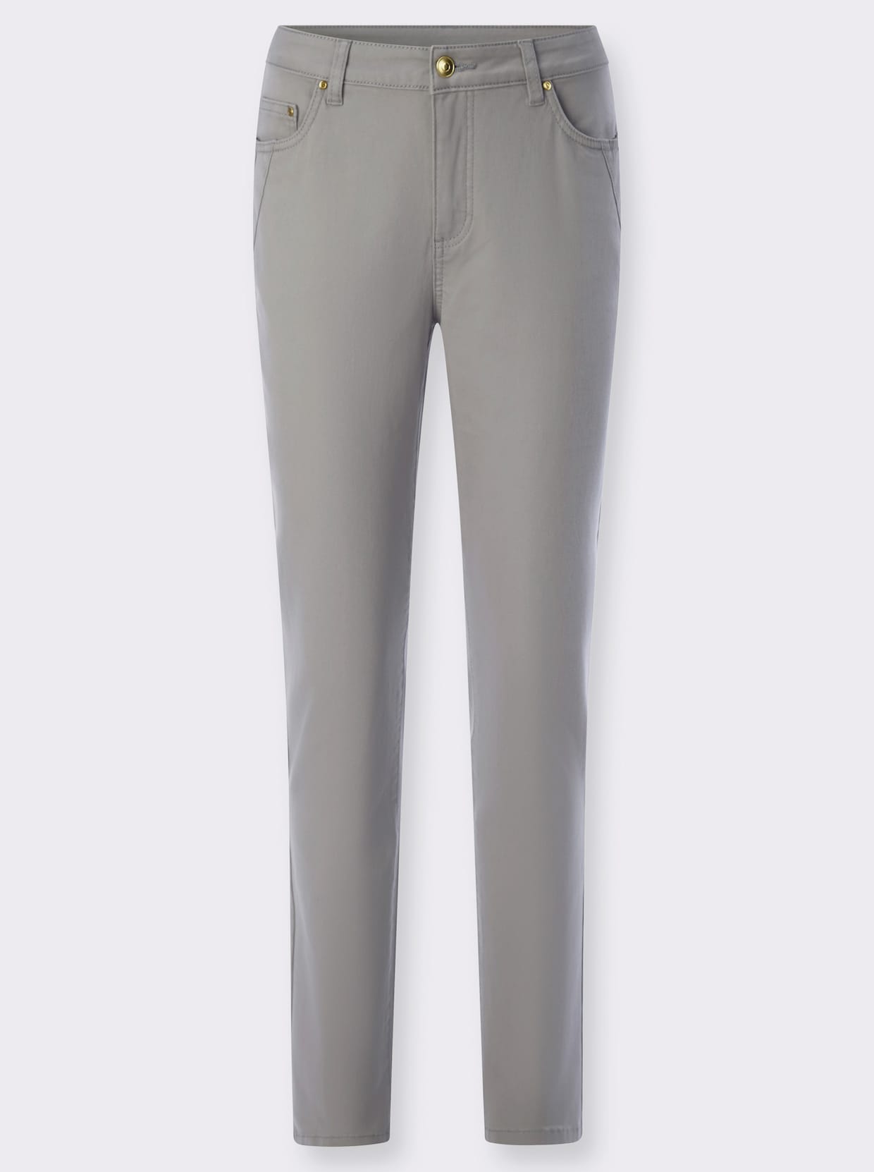 5-Pocket-Jeans - steingrau