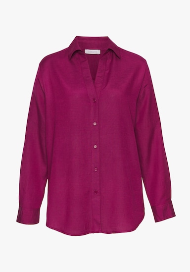 LASCANA Overhemdblouse - aubergine