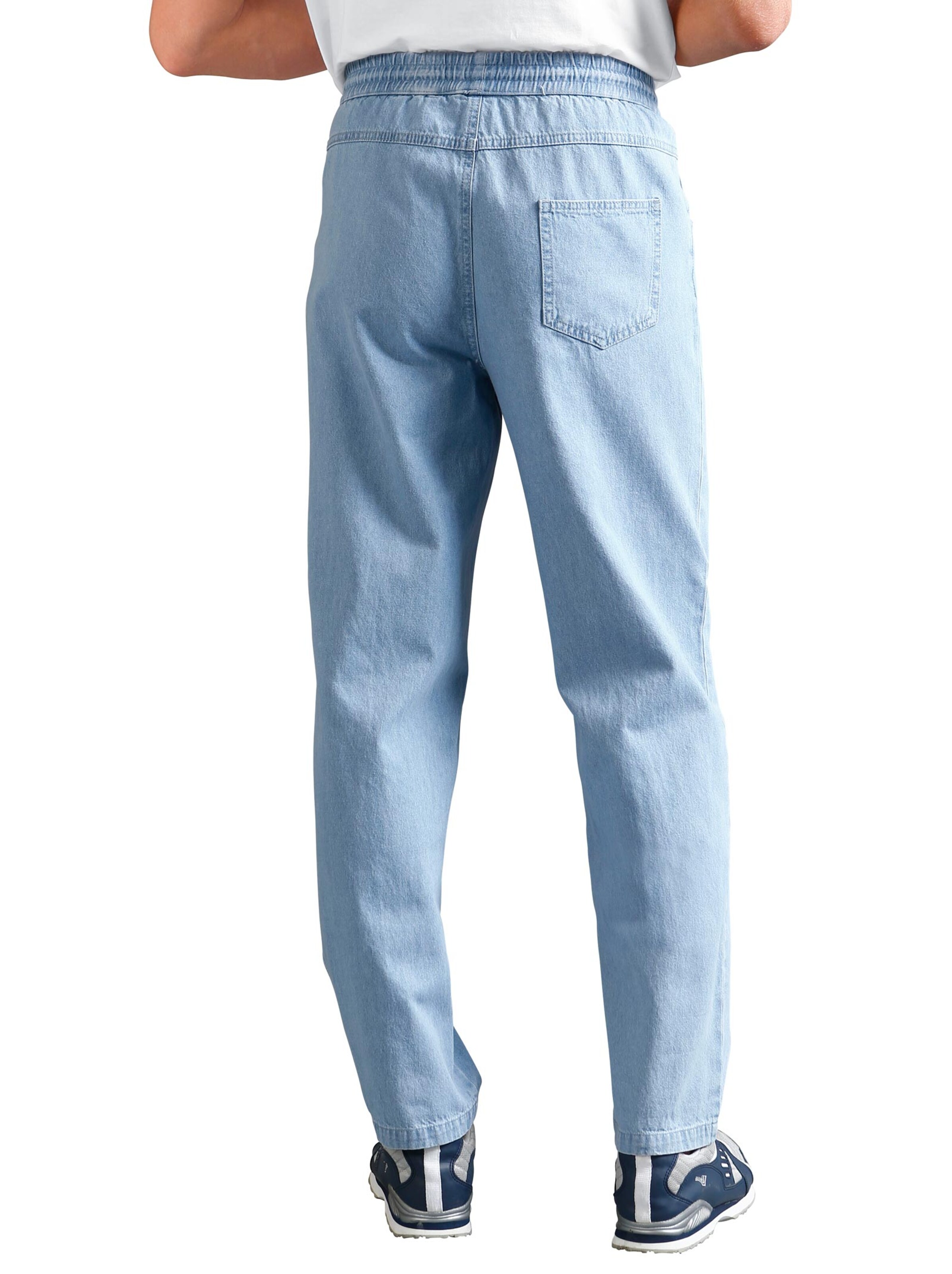 Schlupfjeans - blue-bleached