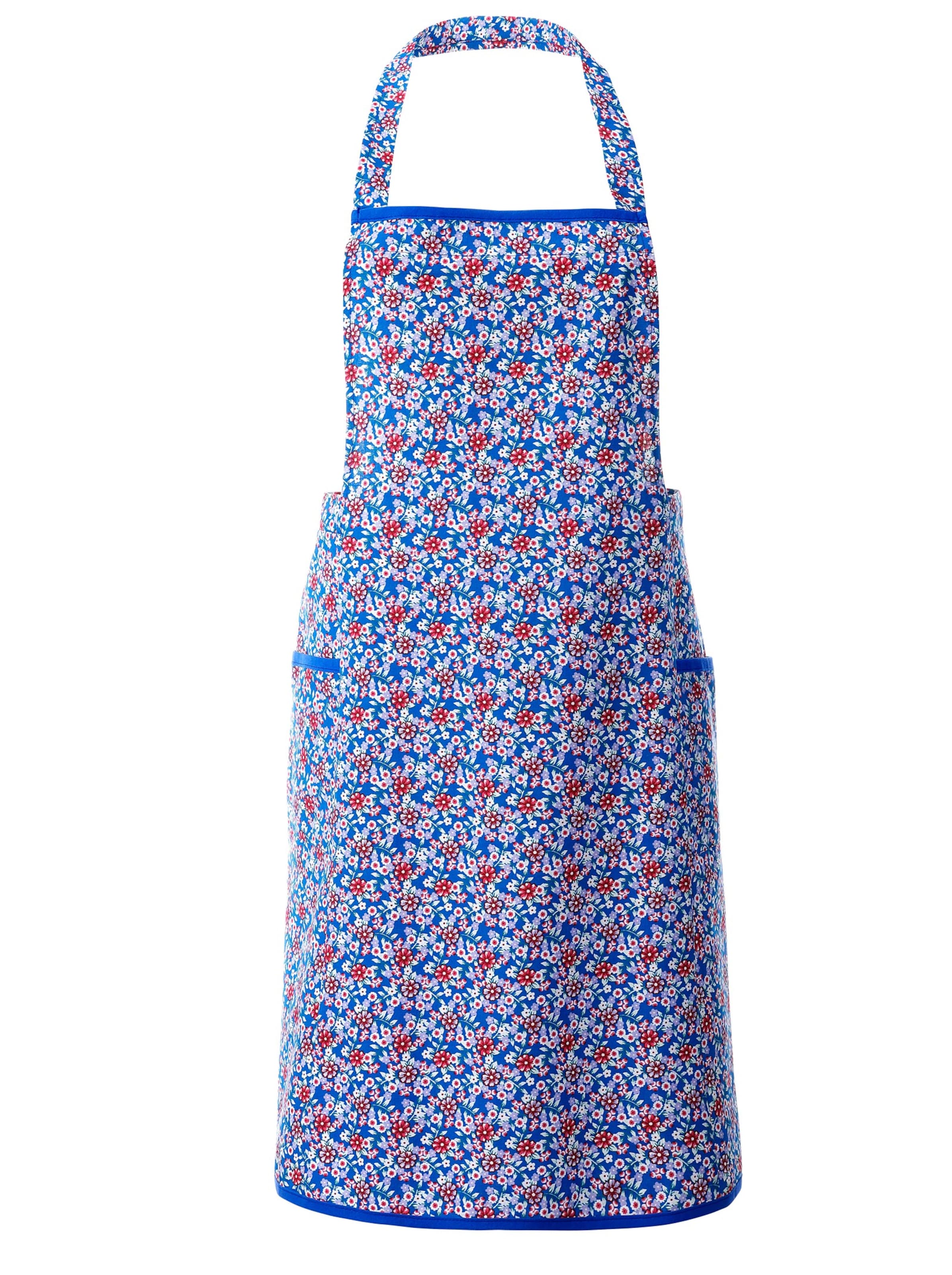 Latzschürze - bunt-bedruckt
